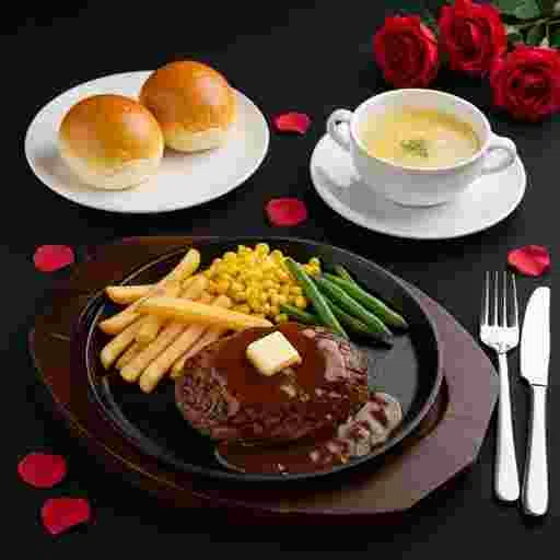 ハンバーグ レシピ 写真素材/写真販売 AI画像 有料＜30枚：350円＞商用利用可（サンプル）02
