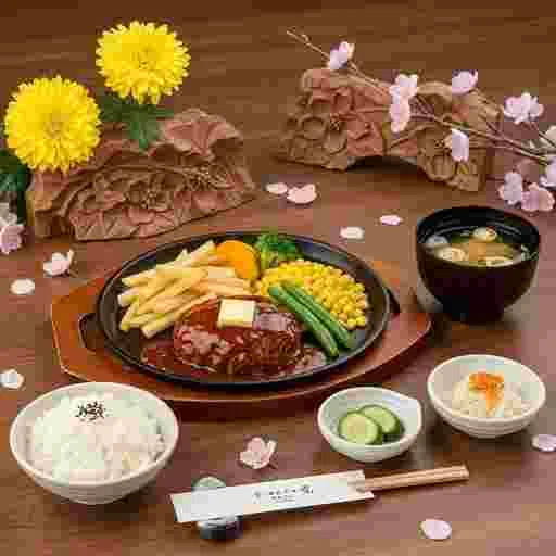 ハンバーグ レシピ 写真素材/写真販売 AI画像 有料＜30枚：350円＞商用利用可（サンプル）010