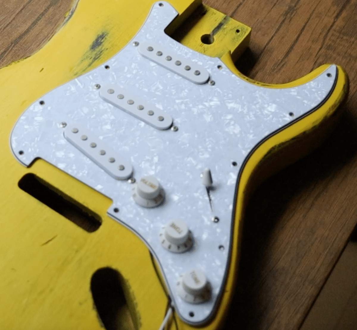 A*x様 ストラトタイプ 自作コンポーネントギター A*x様 ストラトタイプ 自作コンポーネントギター A*x様 ストラト