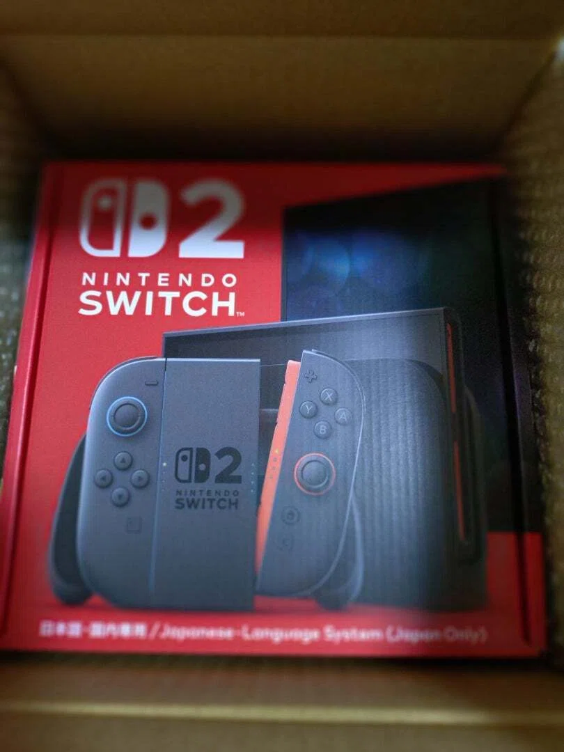 念願のNintendoSwitch2をゲットできたのに開封できていません｜お