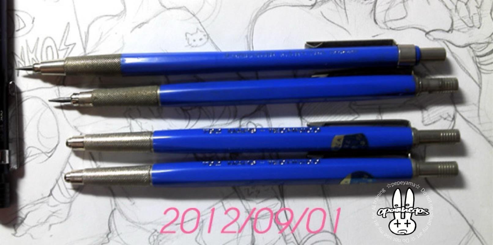 ステッドラー 782 芯ホルダーのノック負荷を軽くする｜ぺぺやま(qoziq