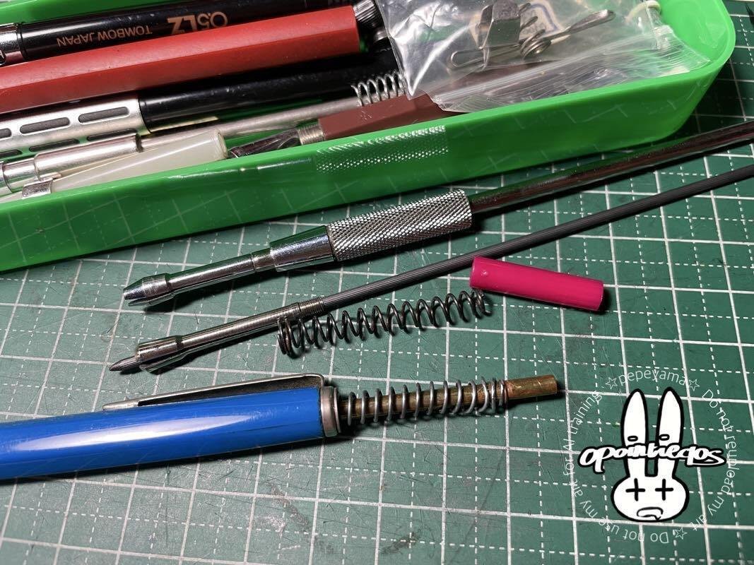 ステッドラー 782 芯ホルダーのノック負荷を軽くする｜🍉ぺぺやま