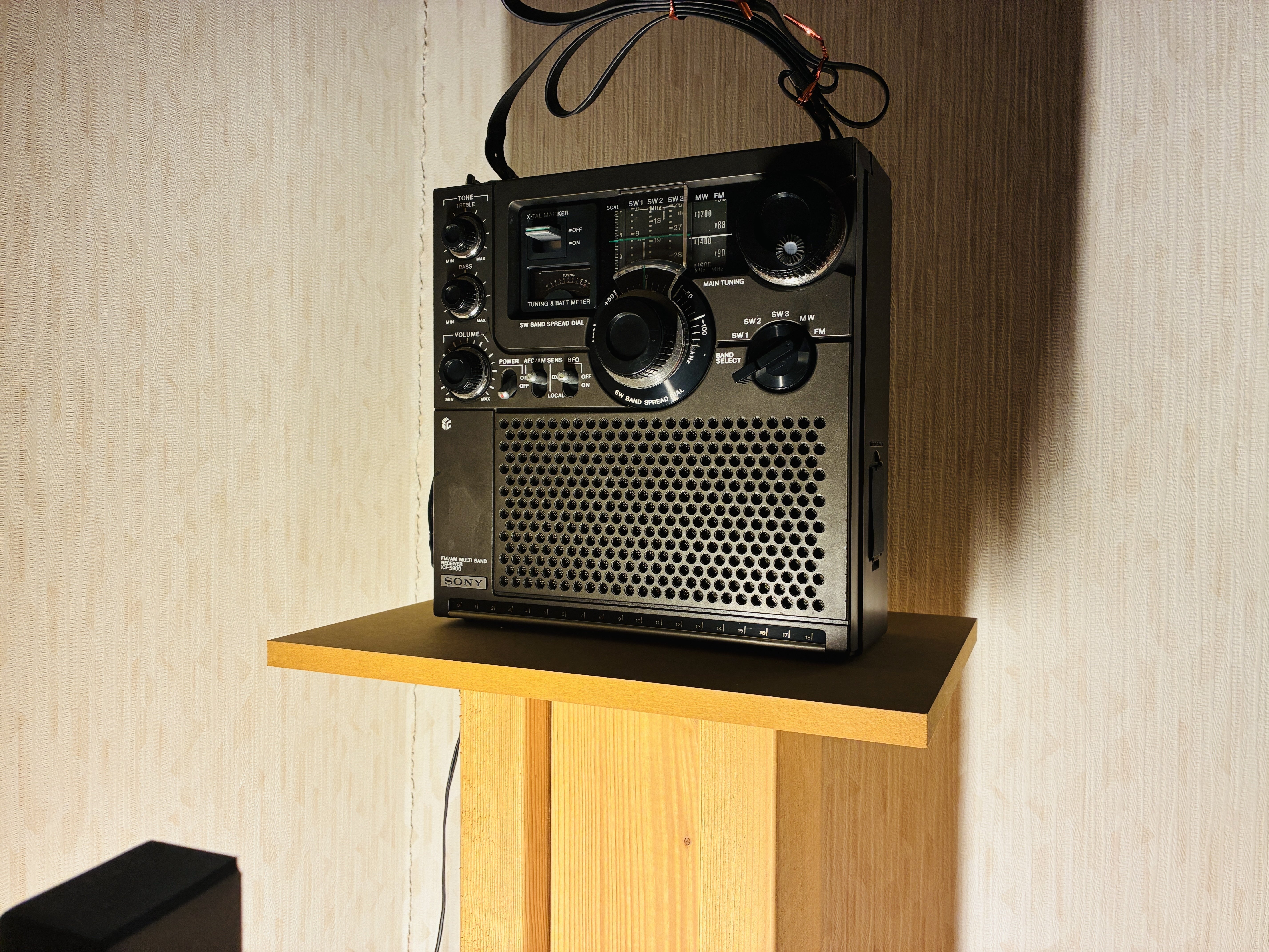 真空管.ステレオ.ラジオ ナショナル卓上ステレオ （SKU-970）AM/FM真空管ラジオ （60Hz用）