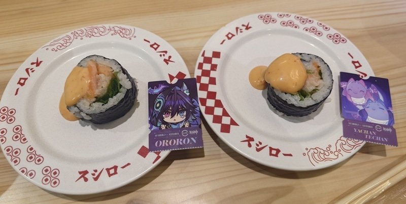 2025/9/15、18】スシロー×原神コラボ第2弾行ってきた！【前半2回目+