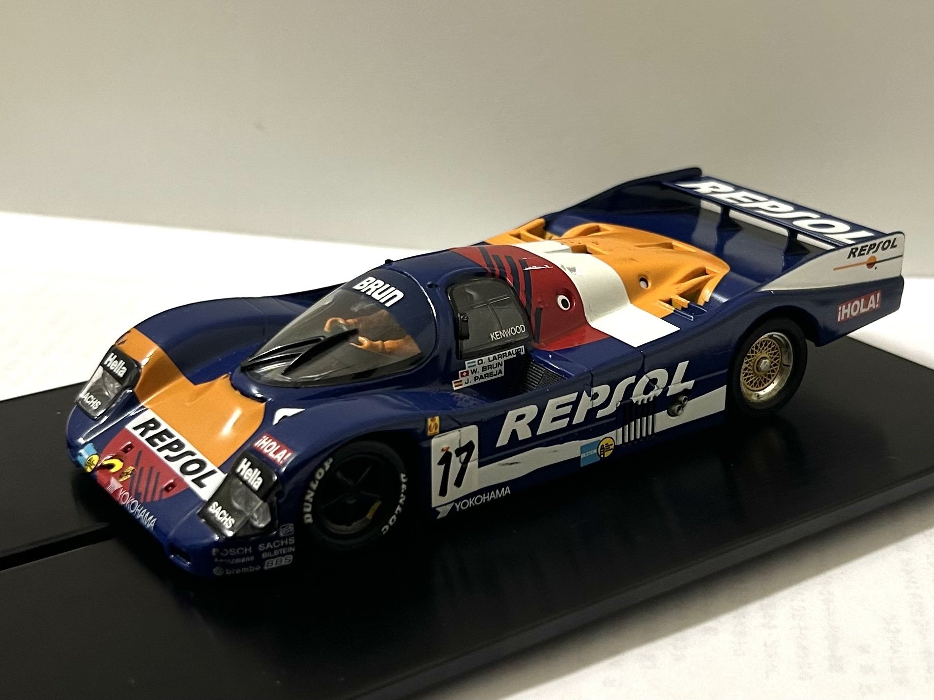 slot.it スロットカー　ポルシェ962C スロットカーレビュー] Slot.it Porsche 962C 