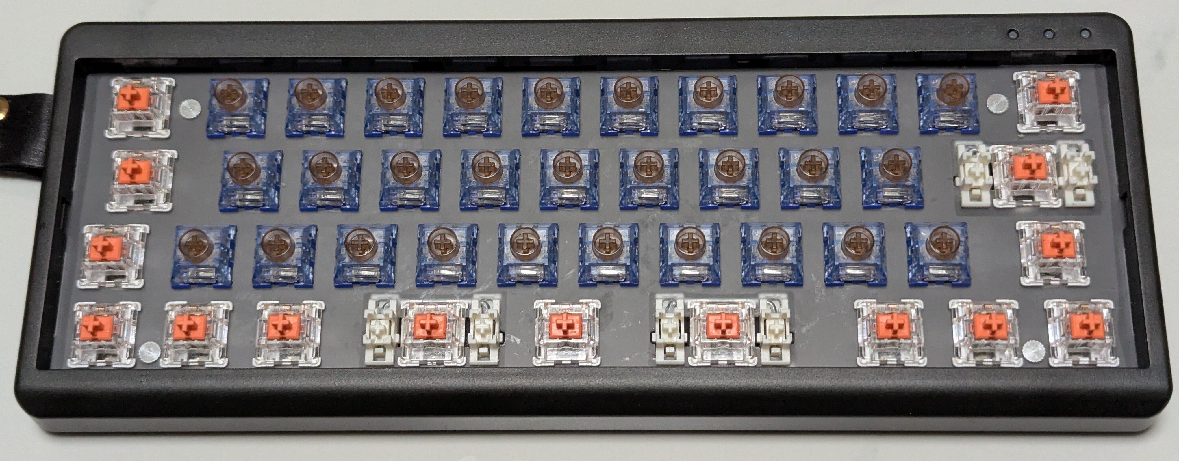 【新品】keyball39 ケースマウント　静音リニア or 静音タクタイル keyball39ケース + トラックボールケース【カラーオプション有り