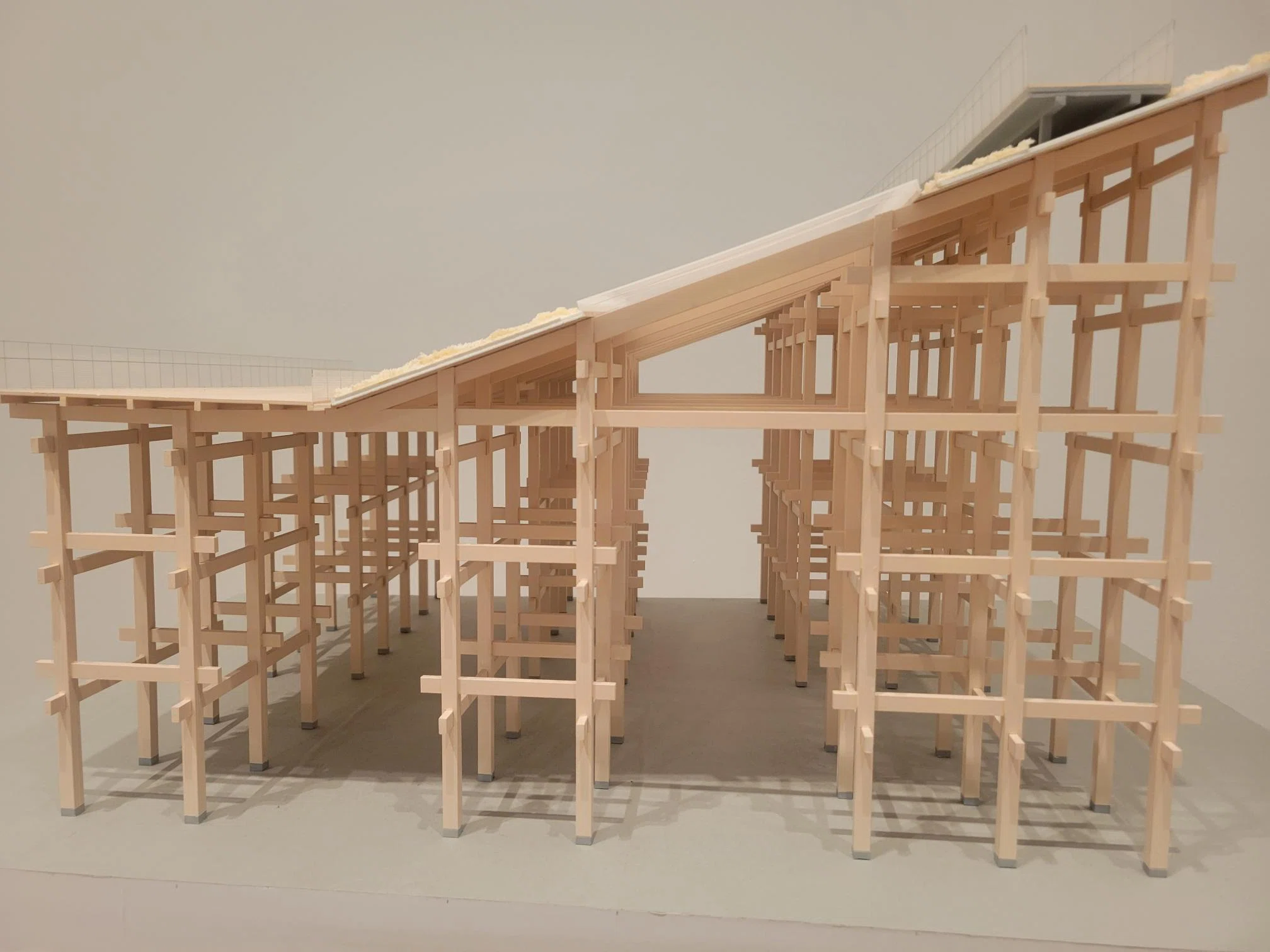 I visited the Sou Fujimoto exhibition: 'Primitive Future, Forest