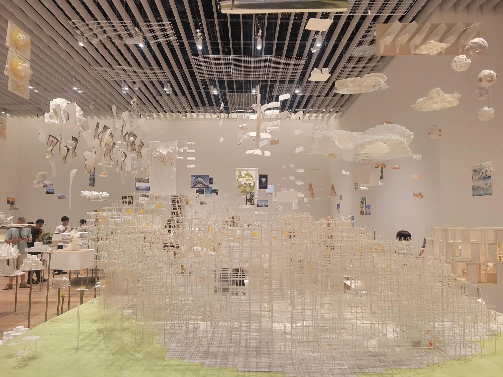I visited the Sou Fujimoto exhibition: 'Primitive Future, Forest