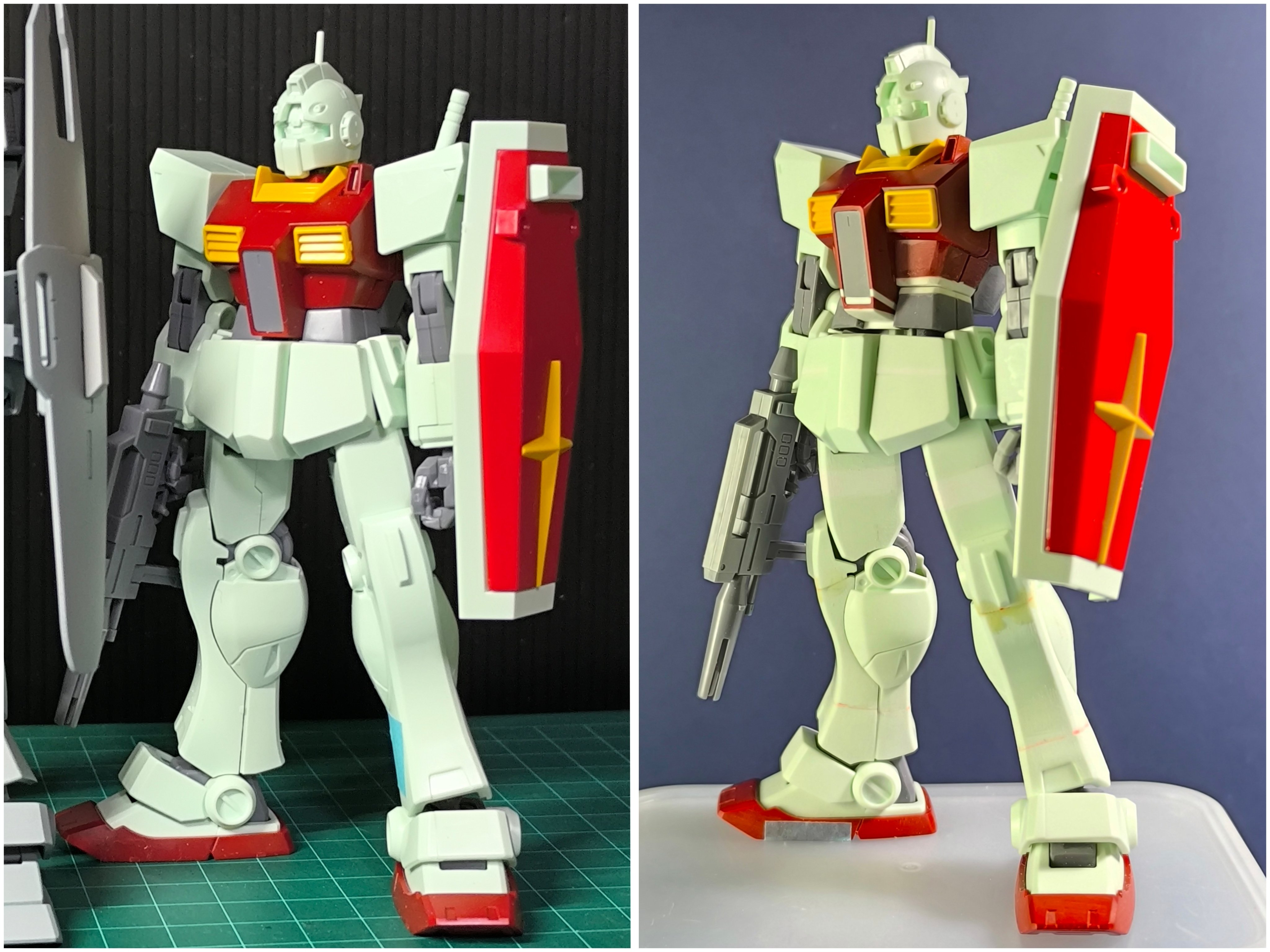 備忘・制作記・案】HGUCジムⅡ｜やきそば