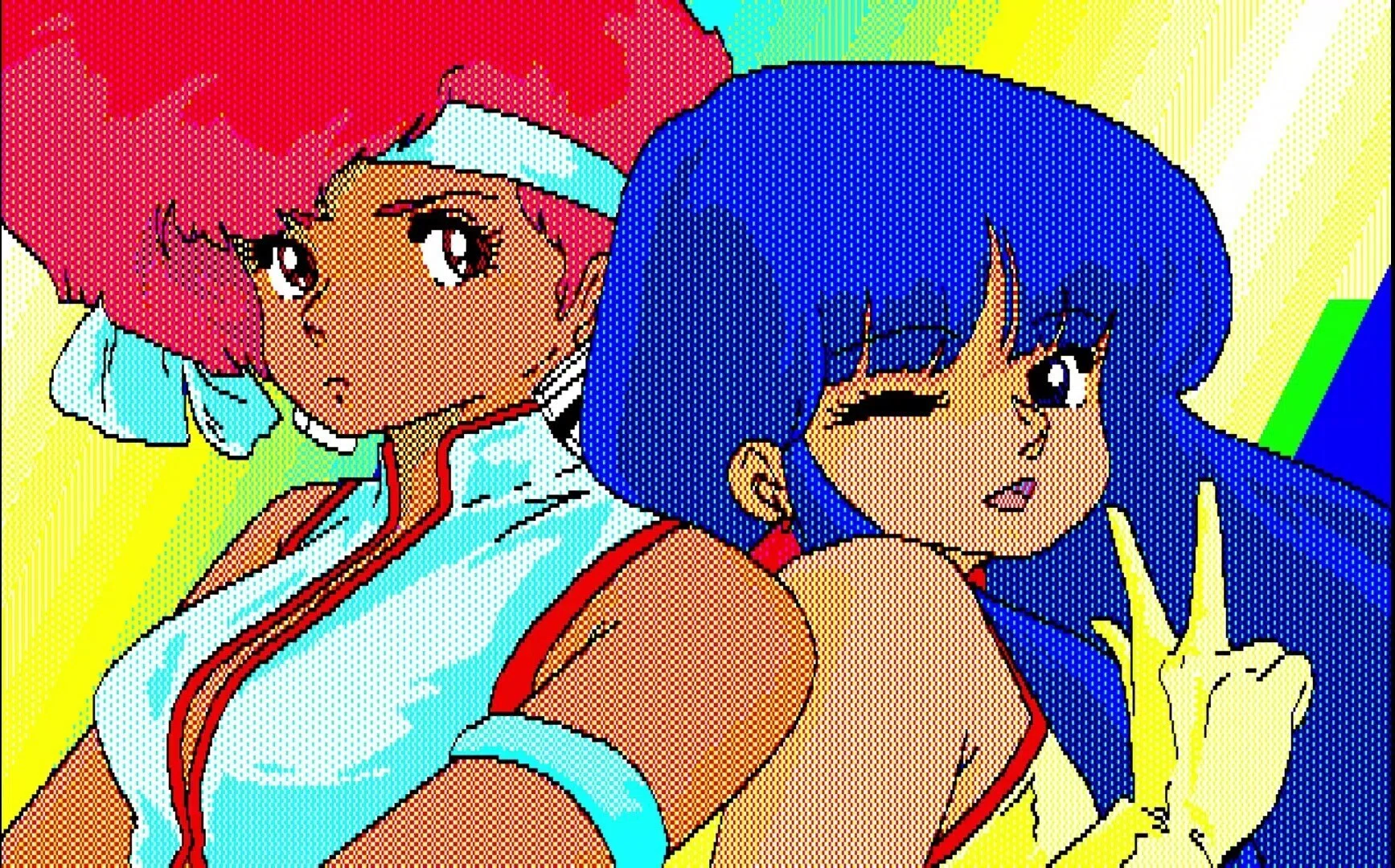 85年パソコン美少女達への憧れ。ラップスキャンとLINE＆PAINT