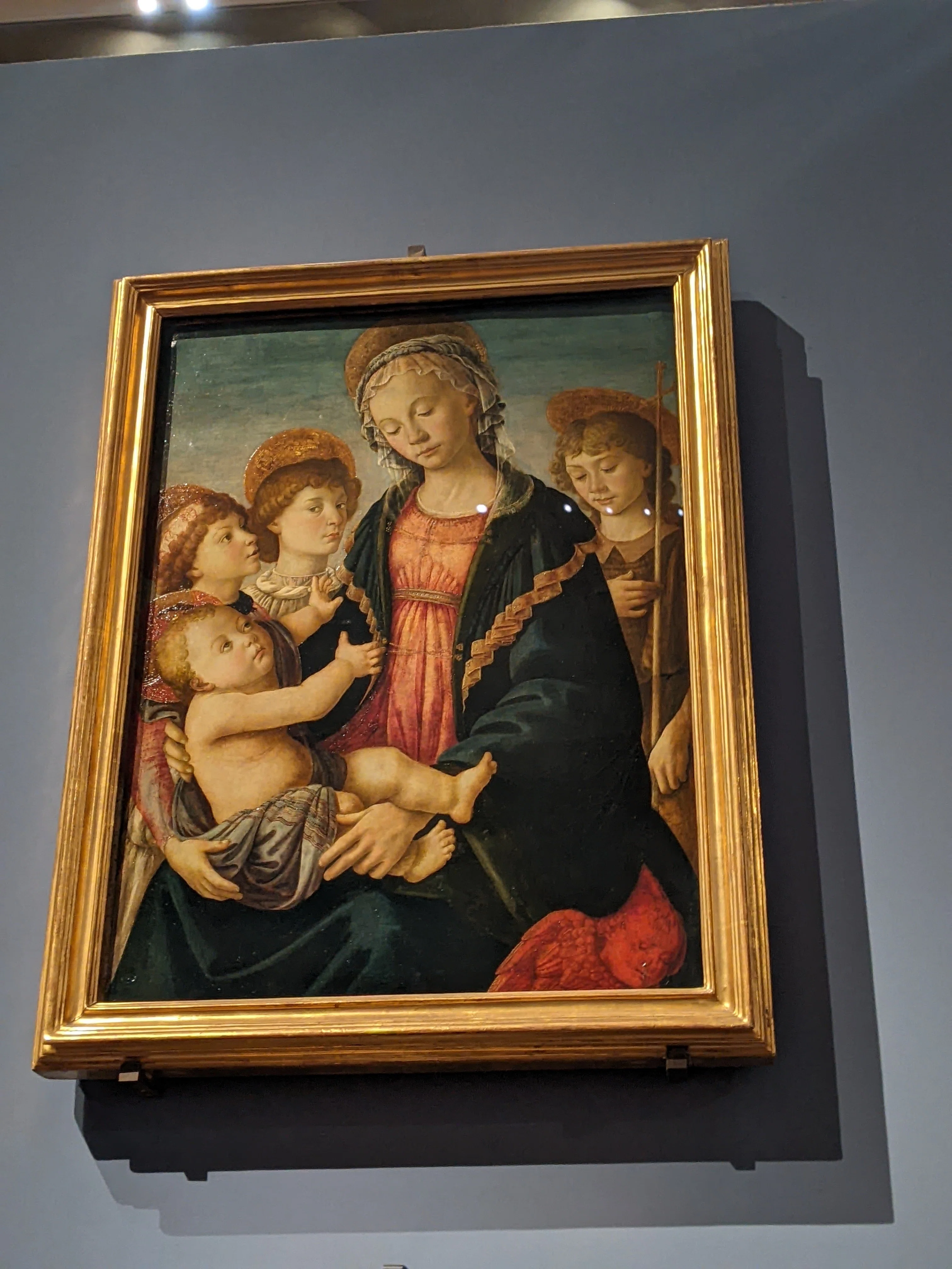 Florentiner Malerei　ピナコテーク　ボッティチェッリ Florentine Paintings of the 14th to 16th century