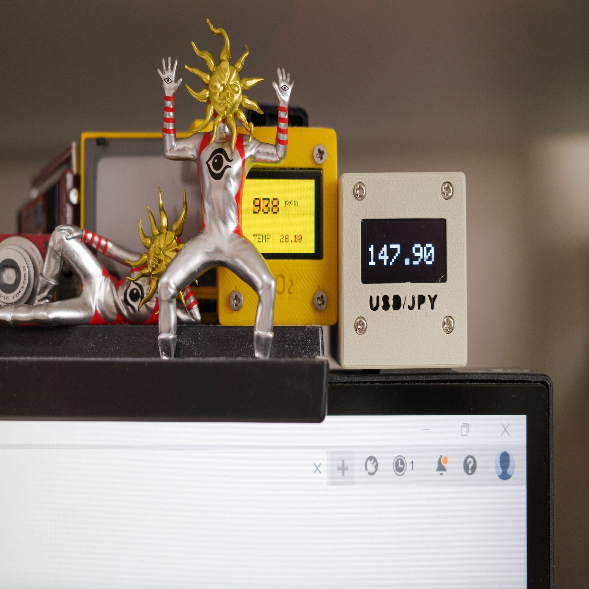 為替レート(ドル円)を表示できる装置を作る｜NEKOPLA