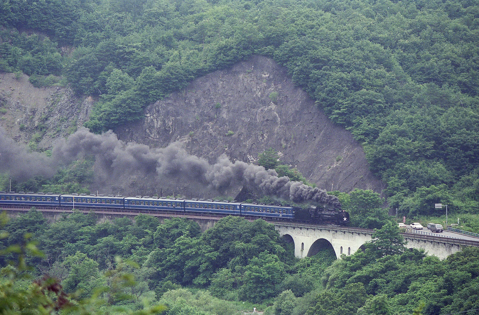 v095, 釜石線：ロマン銀河鉄道 SL90 （1990年）｜ひろやん