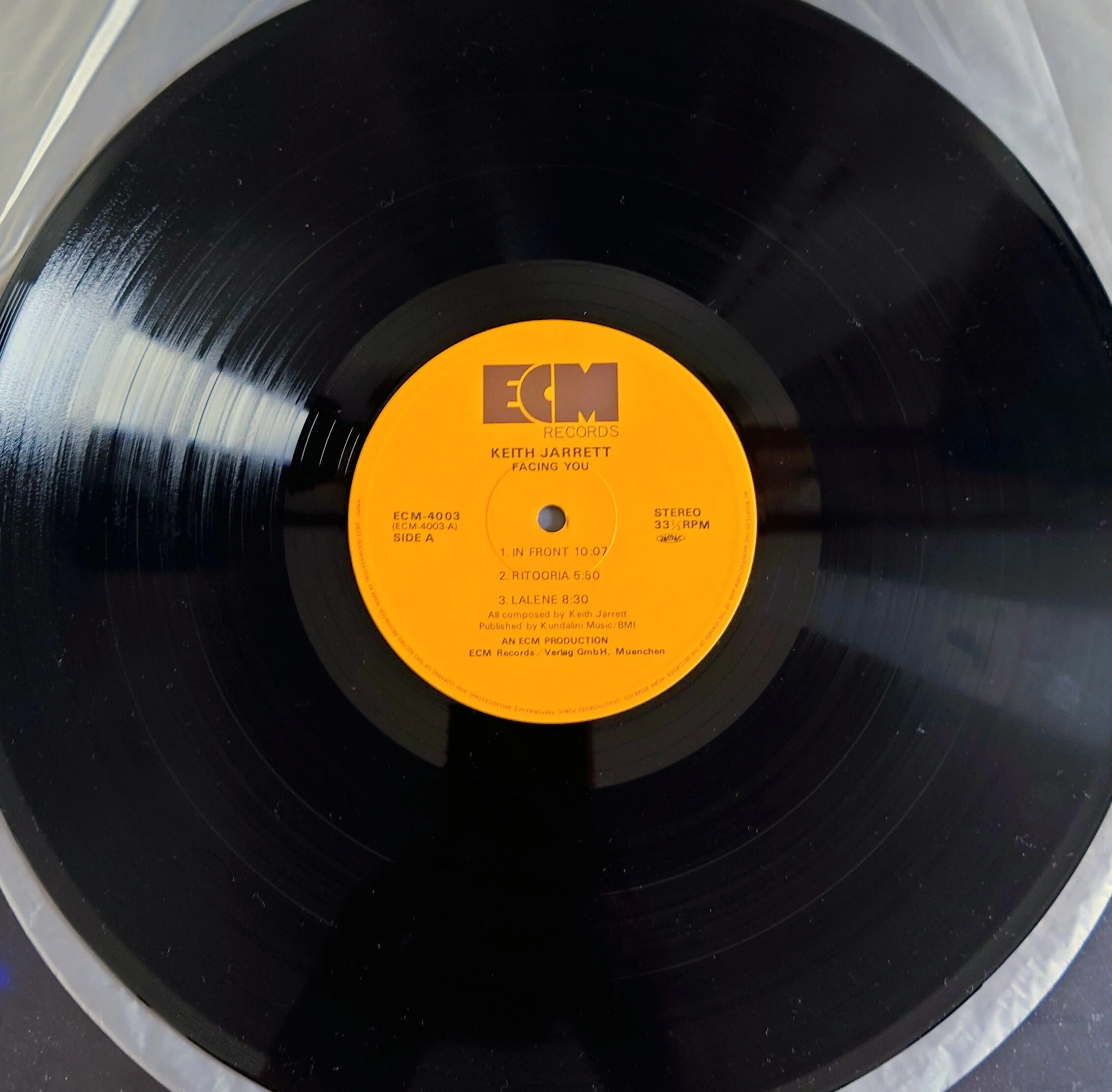 1972年レコードⅡ】4）KEITH JARRETT : FACING YOU｜ワイバーン