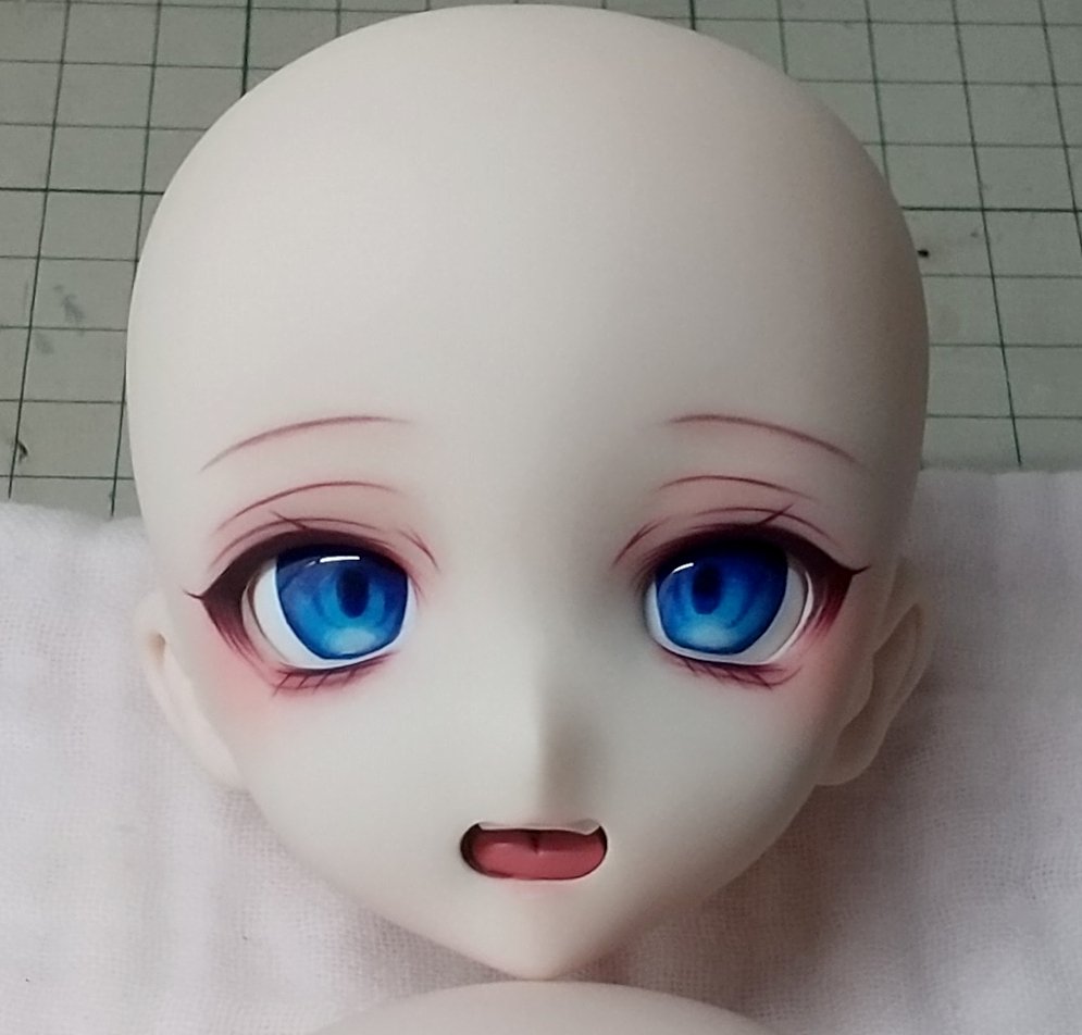 うちのこドールのヘッドをマッハで作り直した話｜キミカゲ(君影草)