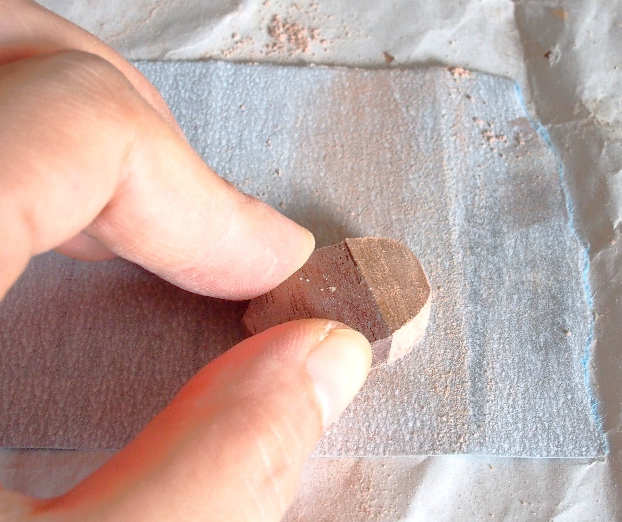 寄木 de どんぐり ～制作工程～｜MOE｜クラフト工房『森のこのは』