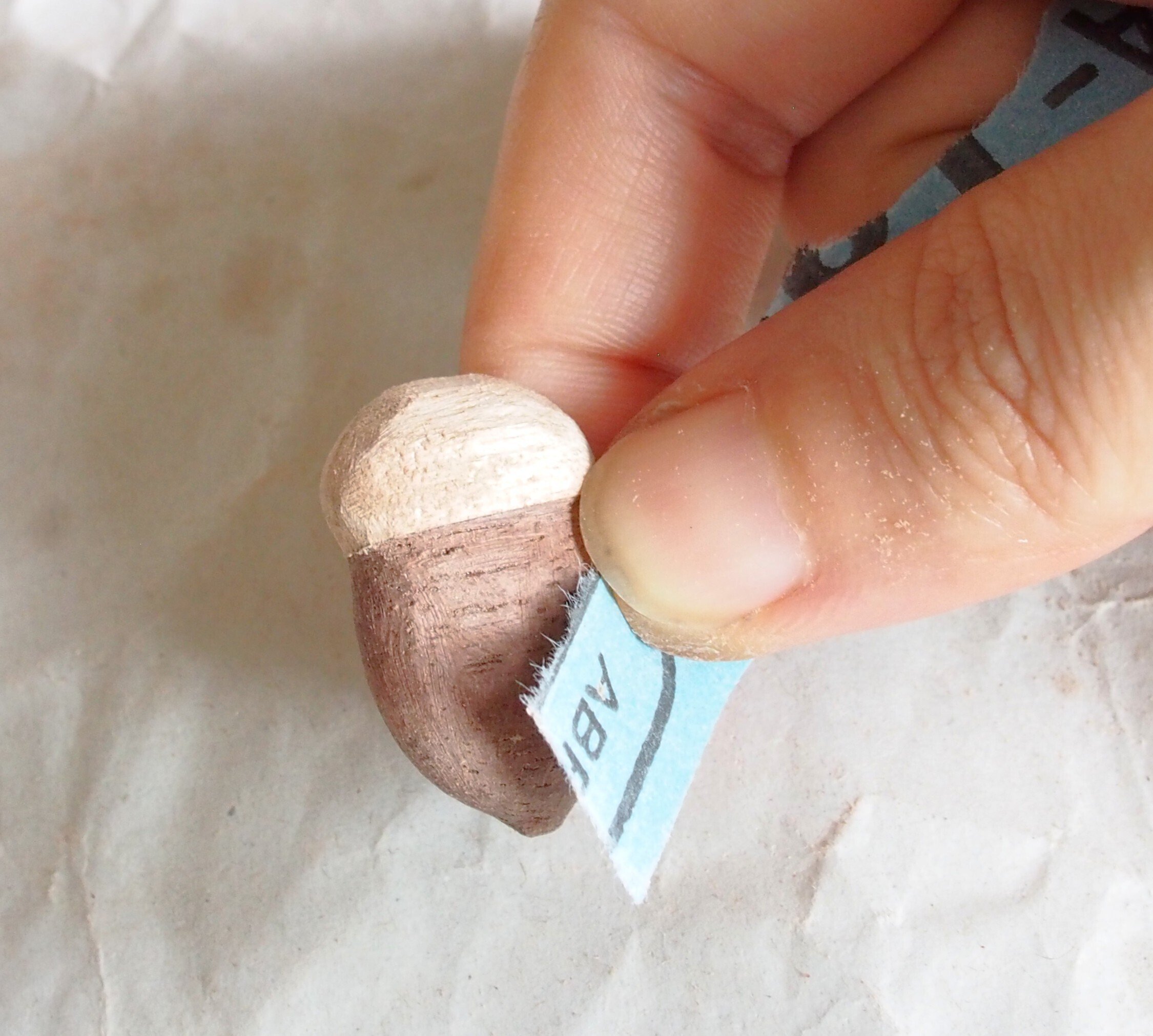 寄木 de どんぐり ～制作工程～｜MOE｜クラフト工房『森のこのは』