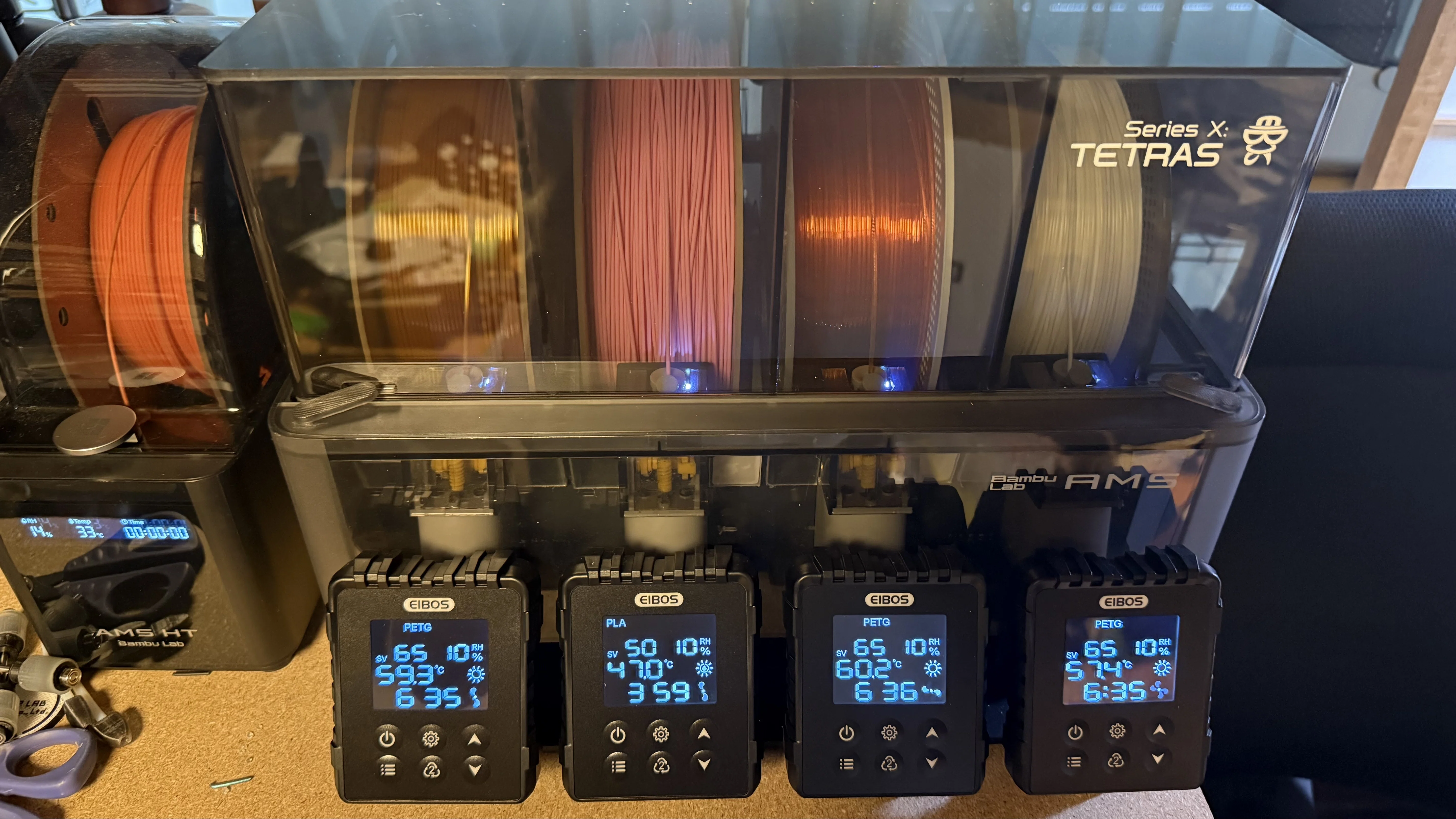 EIBOS Filament Dryer Series X: TETRAS を導入した｜P lab co.,ltd