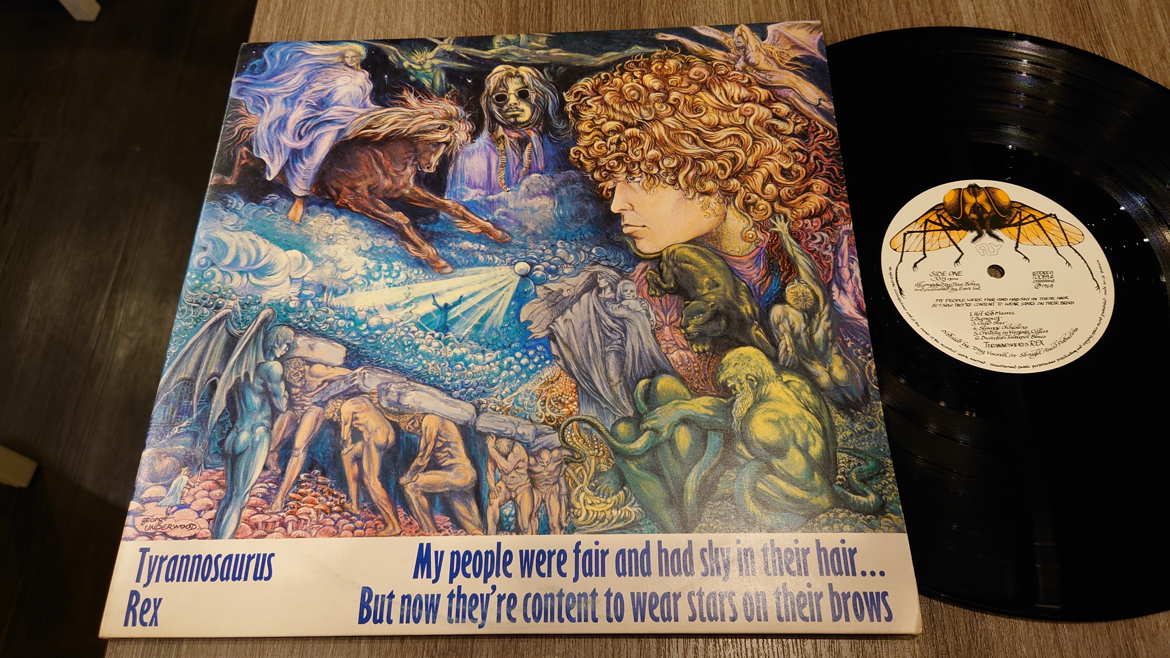 【ＵＳ.Org盤ＬＰレコード】ティラノサウルス・レックス／ユニコーン US.Org盤LPレコード】ティラノサウルス・レックス／ユニコーン