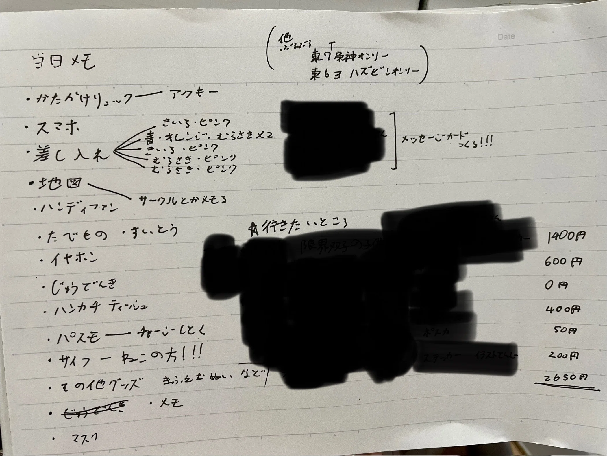 一般参加】JK初心者、人生初同人誌即売会に行くレポ｜ぽのょん