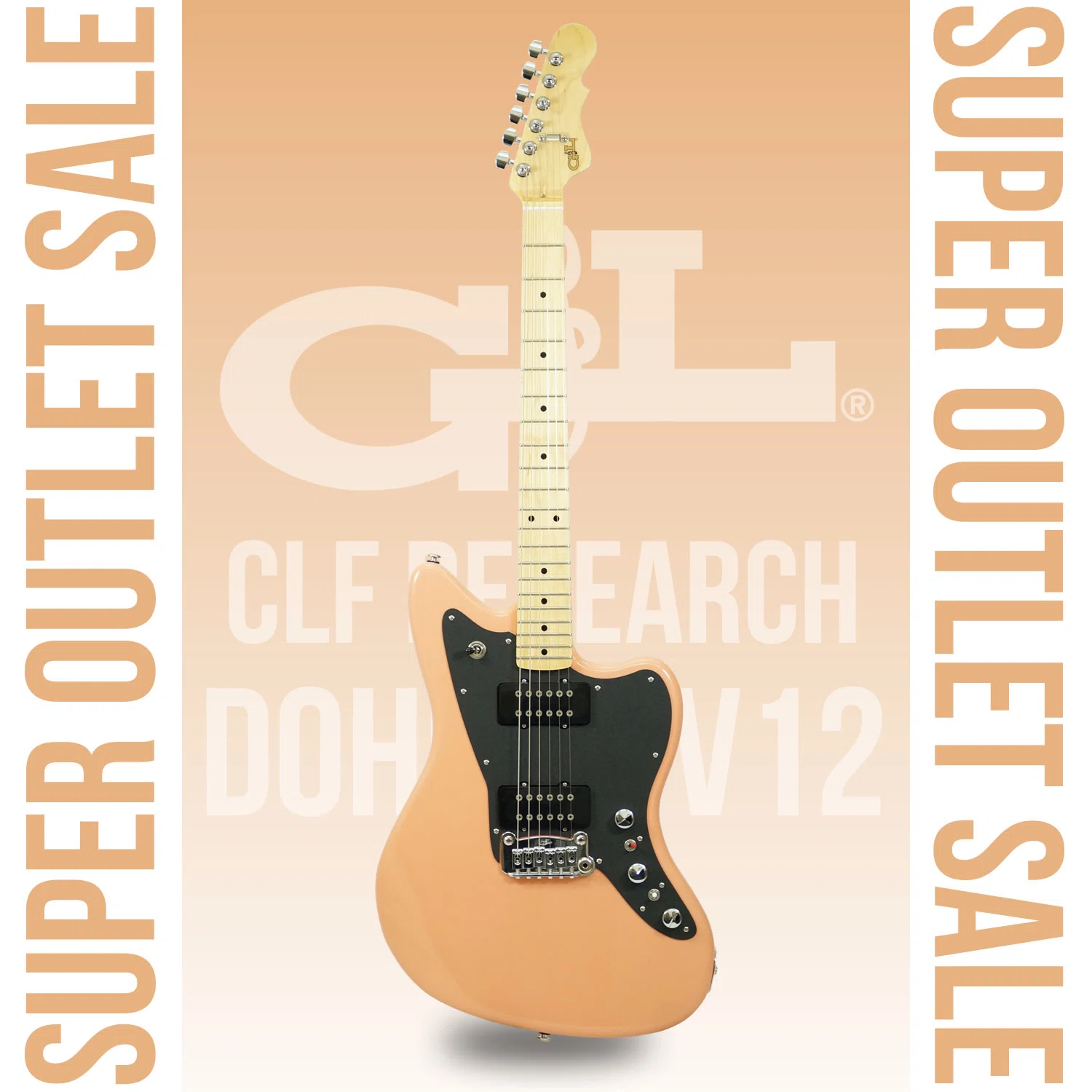 G&L祭り!USAメイドの「CLF Research DOHENY V12」がアウトレット超 G&L祭り!USAメイドの「CLF Research DOHENY V12」がアウトレット超