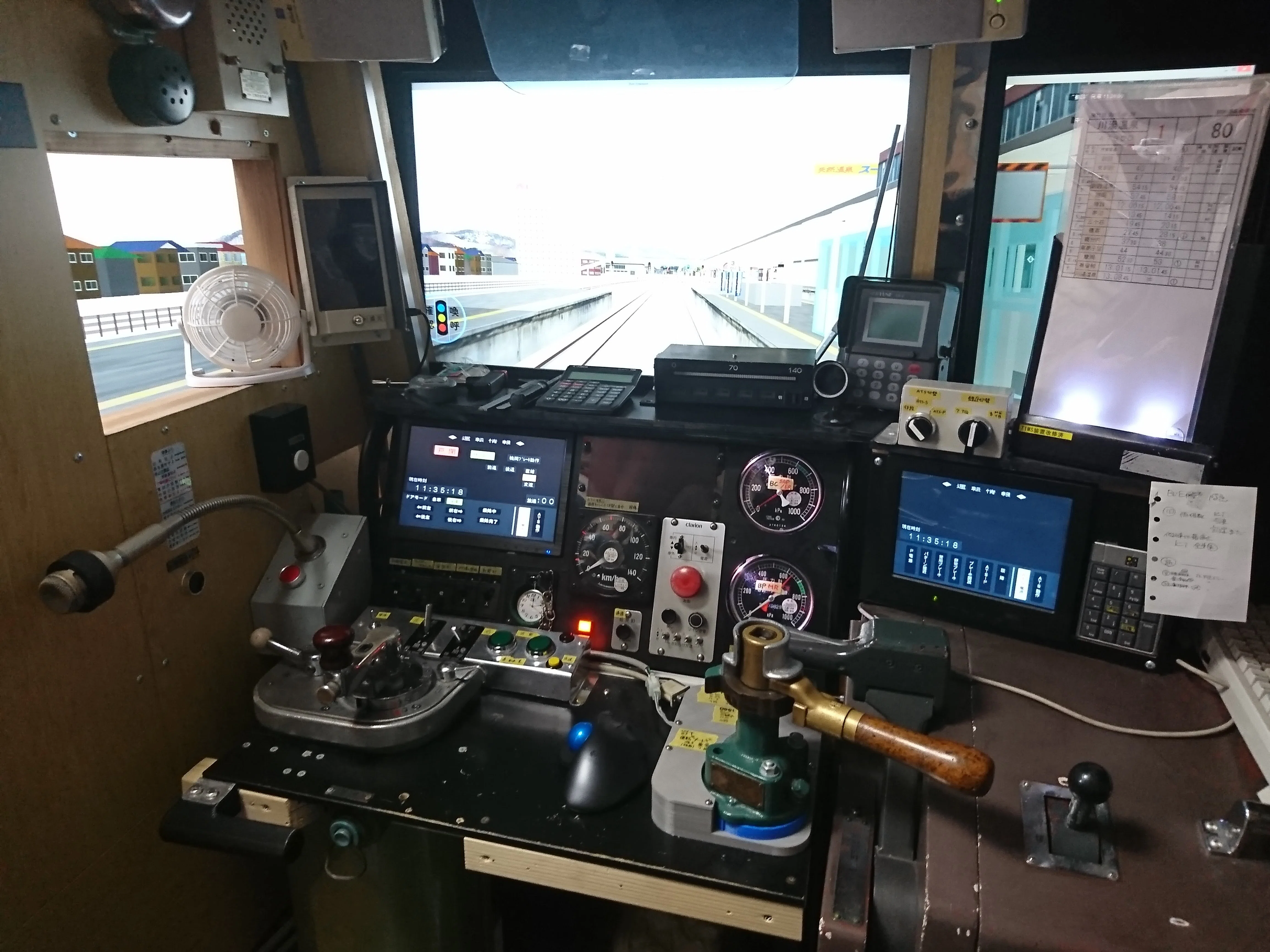 鉄道部品 運転室操作盤 800系移動局装置 もぎてつ ― 鉄道員ごっこという、新しい鉄道趣味のかたち｜でんちょく