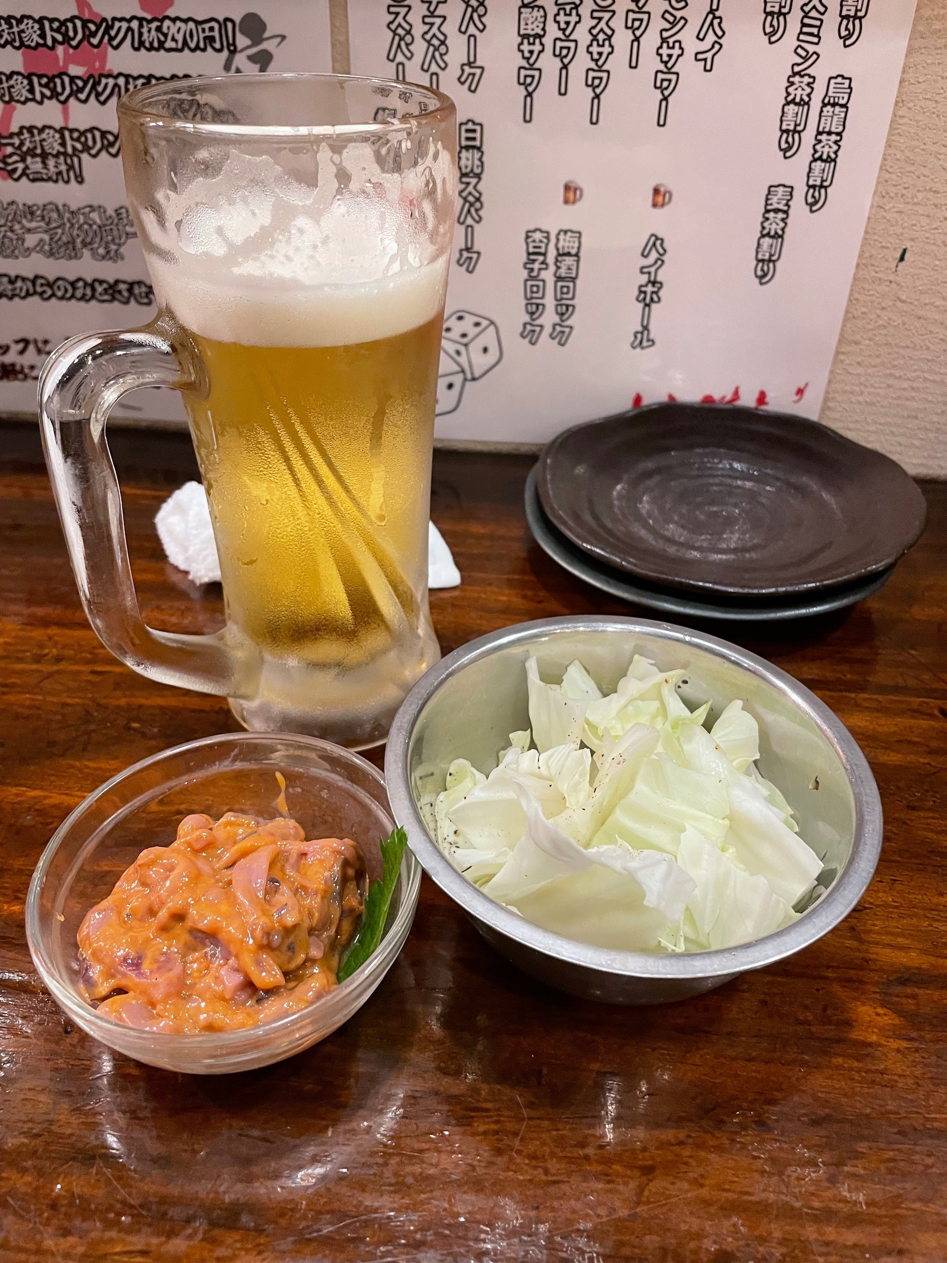 グルメ探訪 - 千葉県No.38:50えん焼き鳥 きんちゃん家 津田沼店｜まいたく