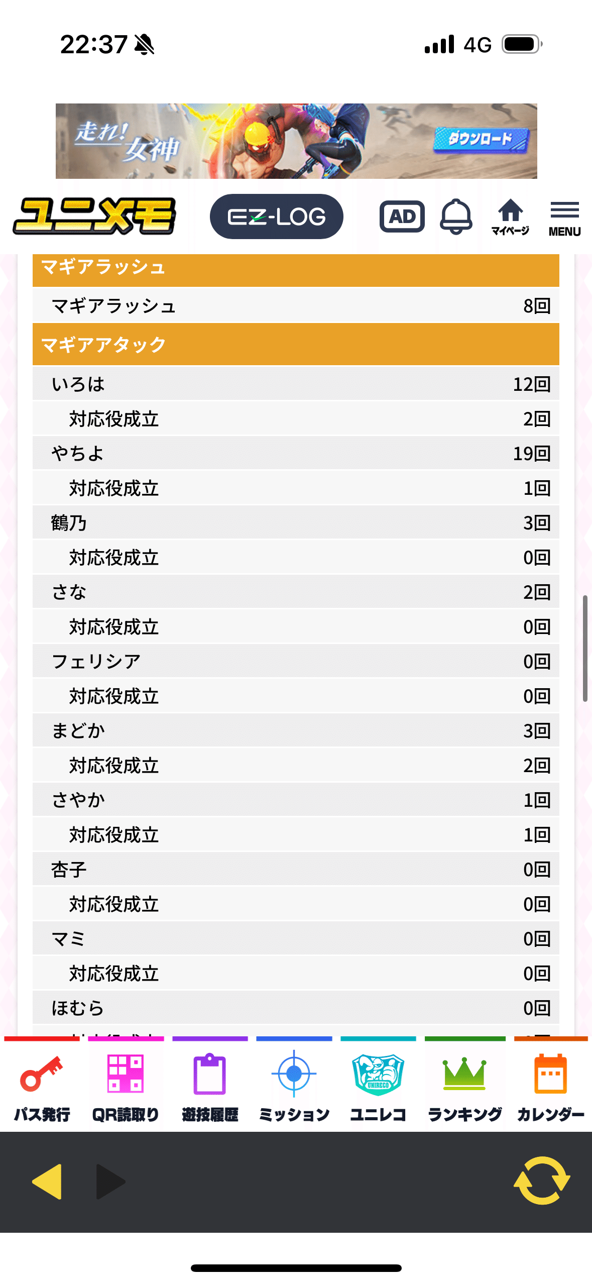 スマスロ Lマギアレコード(マギレコ) 推定設定4 9500G実践データ 設定