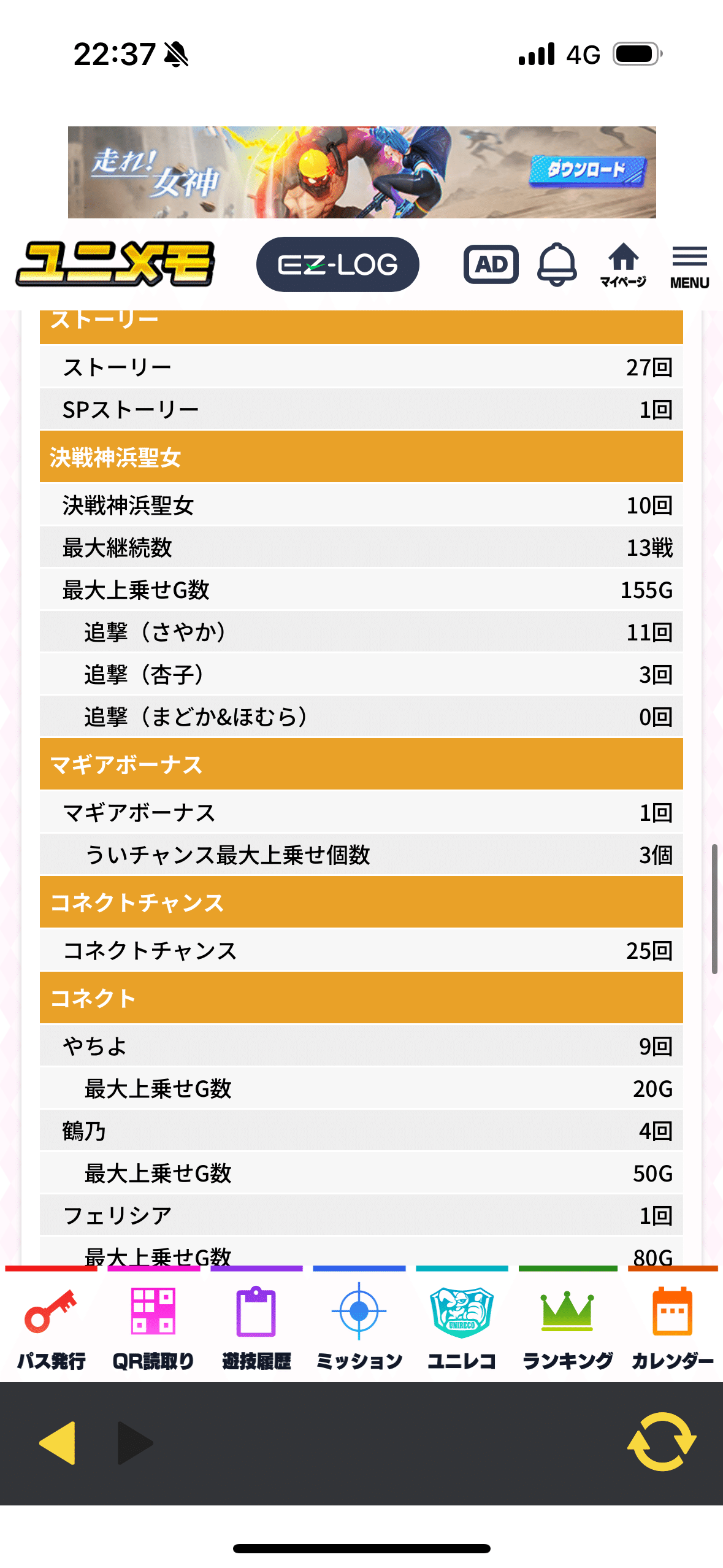 スマスロ Lマギアレコード(マギレコ) 推定設定4 9500G実践データ 設定