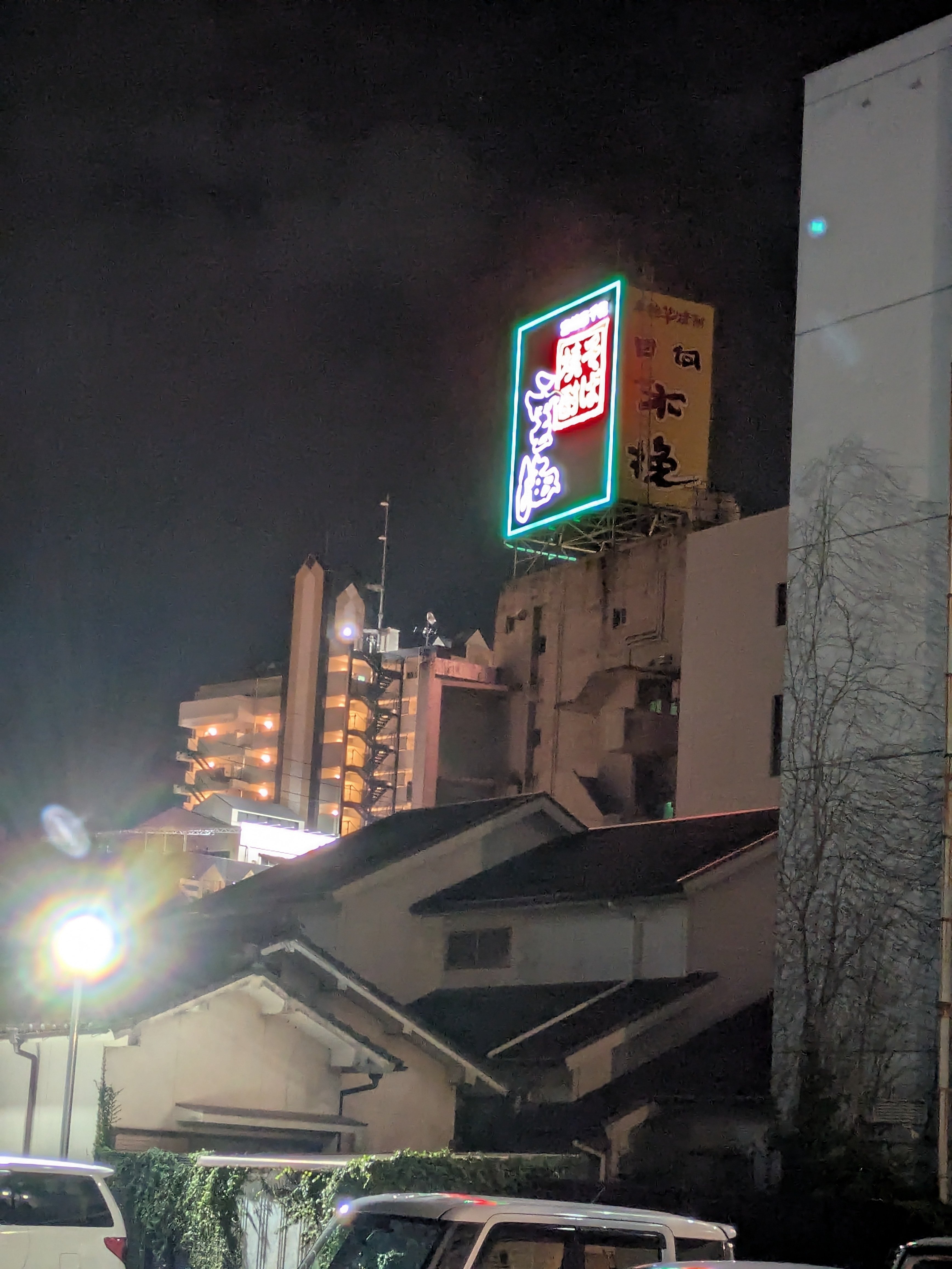 宮崎の繁華街にあるお酒のネオンバナーがかっこよかった（画像集