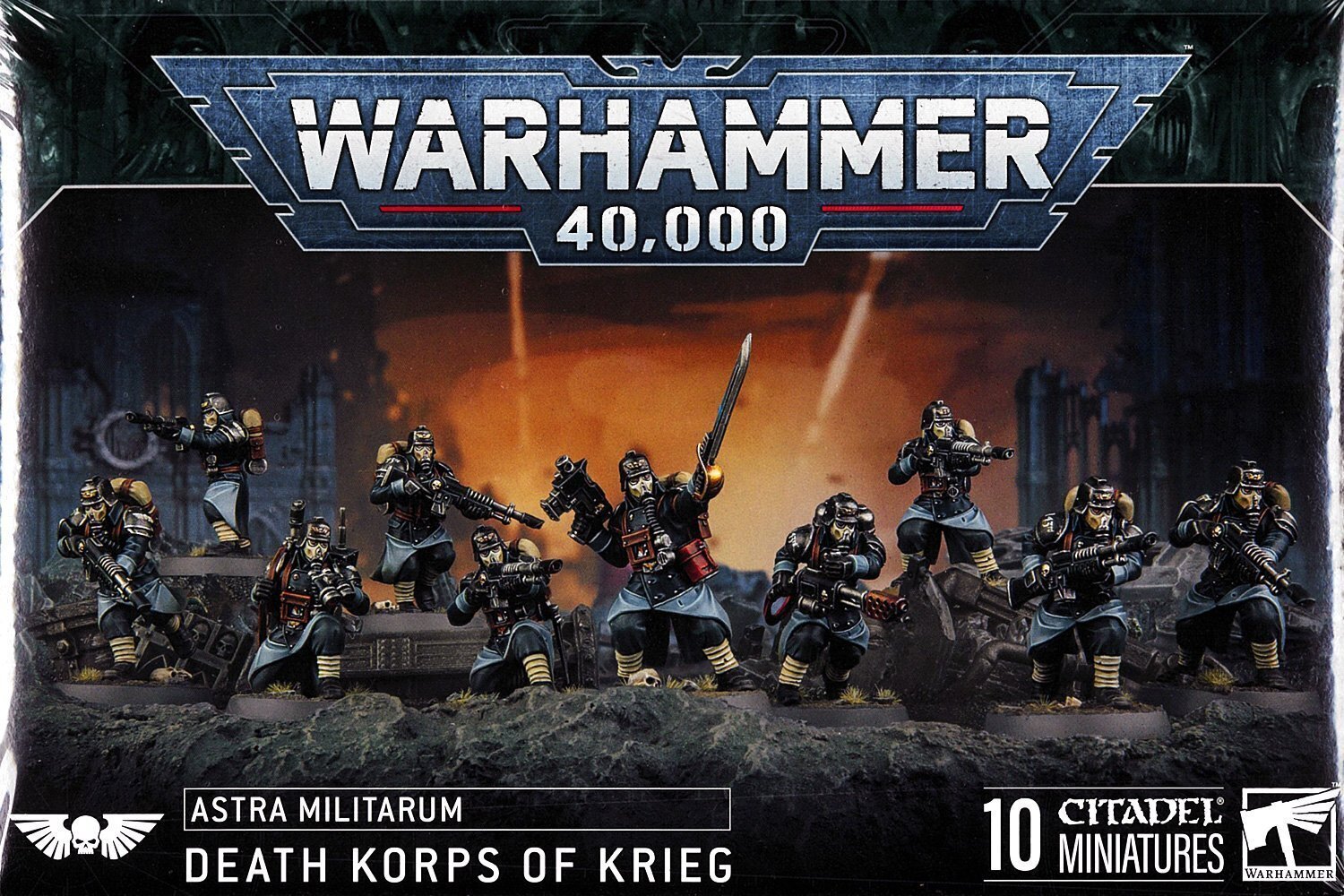 Warhammer 40,000 デスコーア・オヴ・クリーグ※画像2枚目外箱なし WH40k】アストラ・ミリタルム：デスコーア・オヴ・クリーグ・アーミー