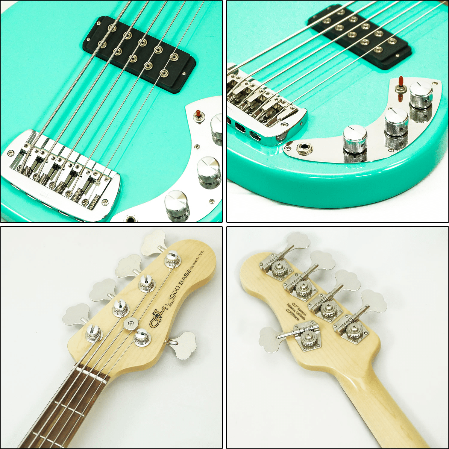 G&L祭り！USA製5弦ベース「CLF L-1000 Series 750」がアウトレット超