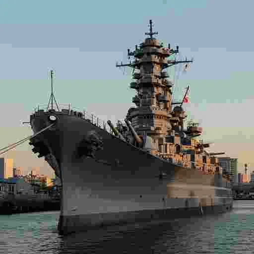 戦艦大和 カラー 現代に蘇る 写真素材｜写真素材（Image Resources from Japan）
