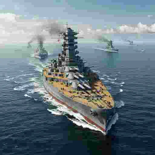 戦艦大和 カラー 現代に蘇る 写真素材｜写真素材（Image Resources from Japan）
