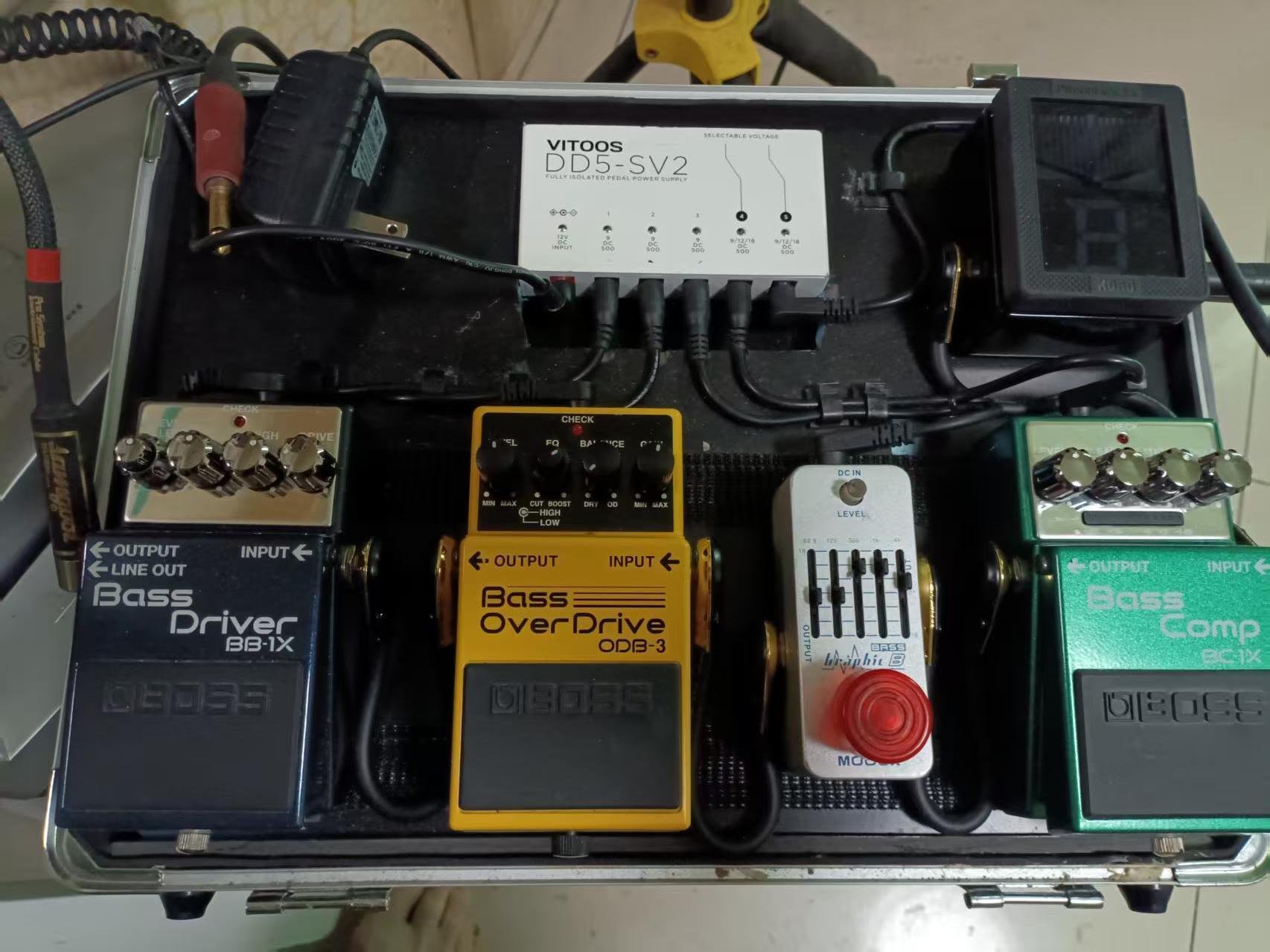 ベース用エフェクターボード 構築エフェクターボード｜サウンドハウス