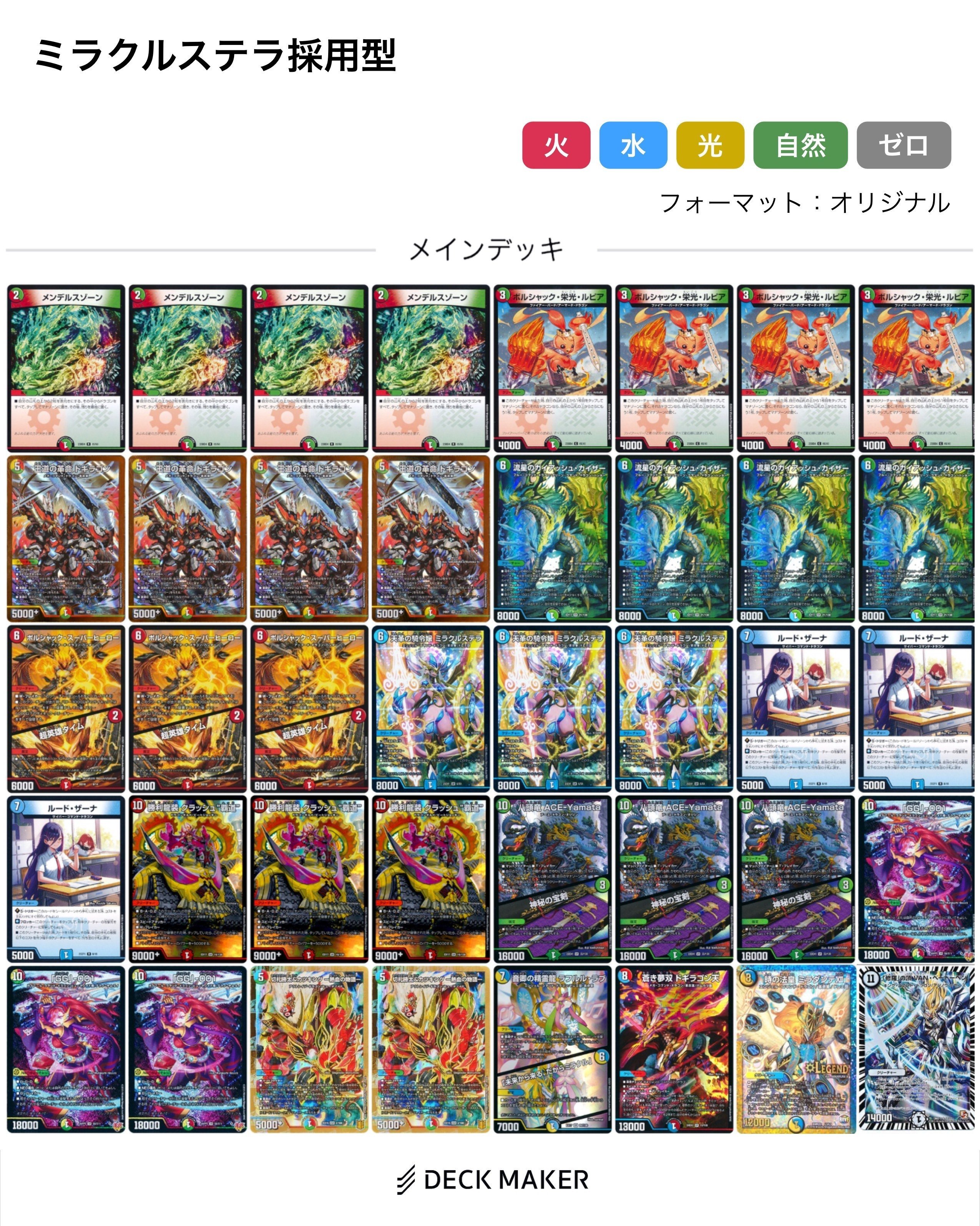 ガイアッシュ覇道 ロッドゾージア ラフルルラブ ガイアッシュ覇道デッキ GG001 ラフルルラブキャラ モルトバーサス