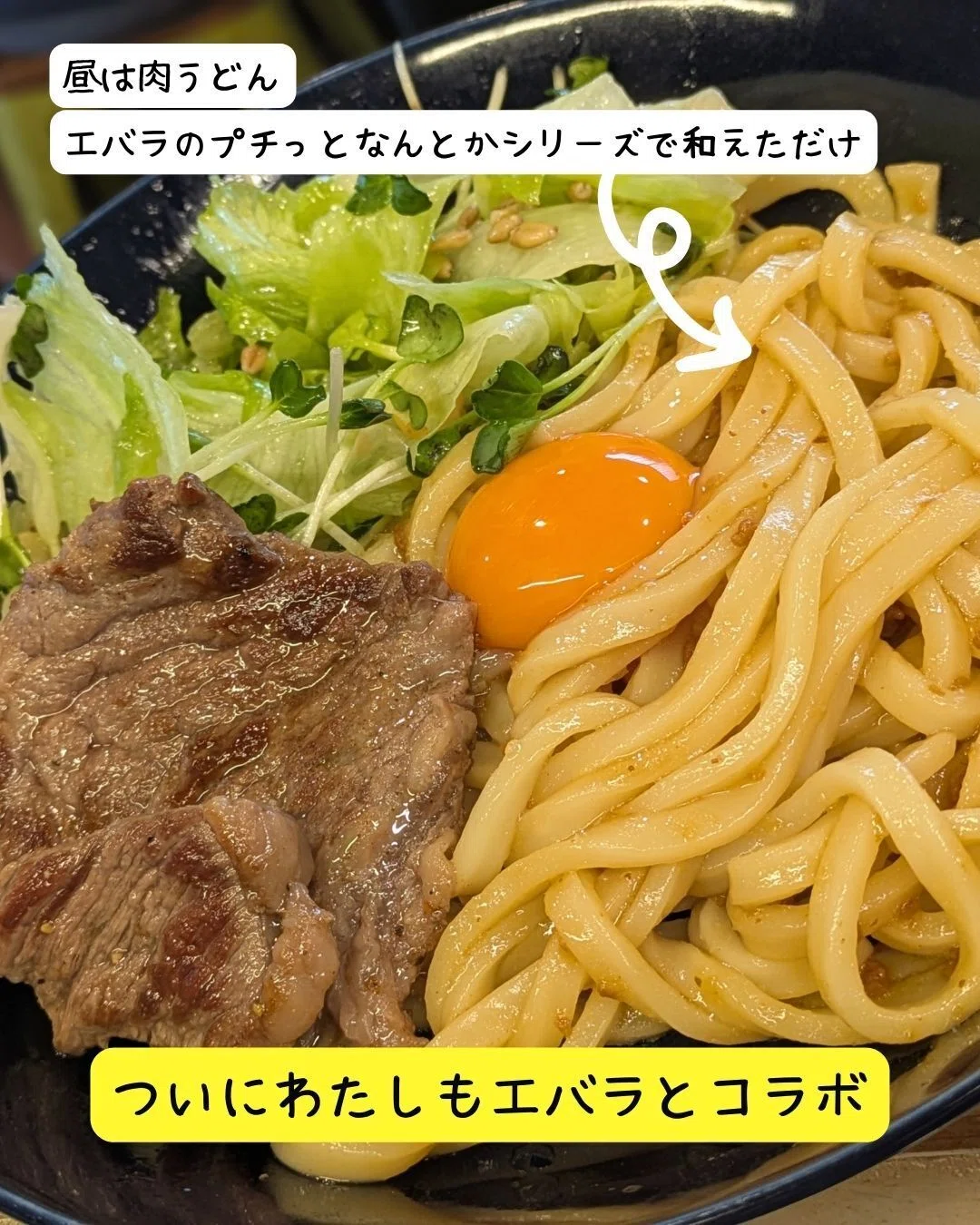 エバラの肉うどん