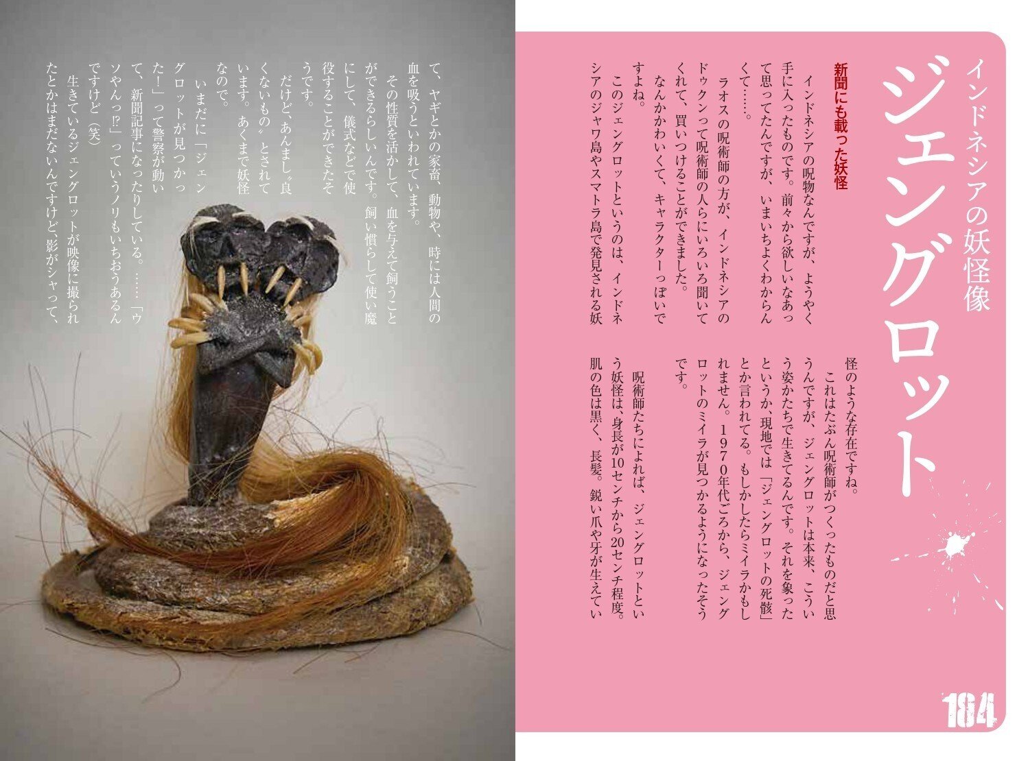 世界中から集まった【曰くつき】のアイテムをフルカラー収録『呪物蒐集