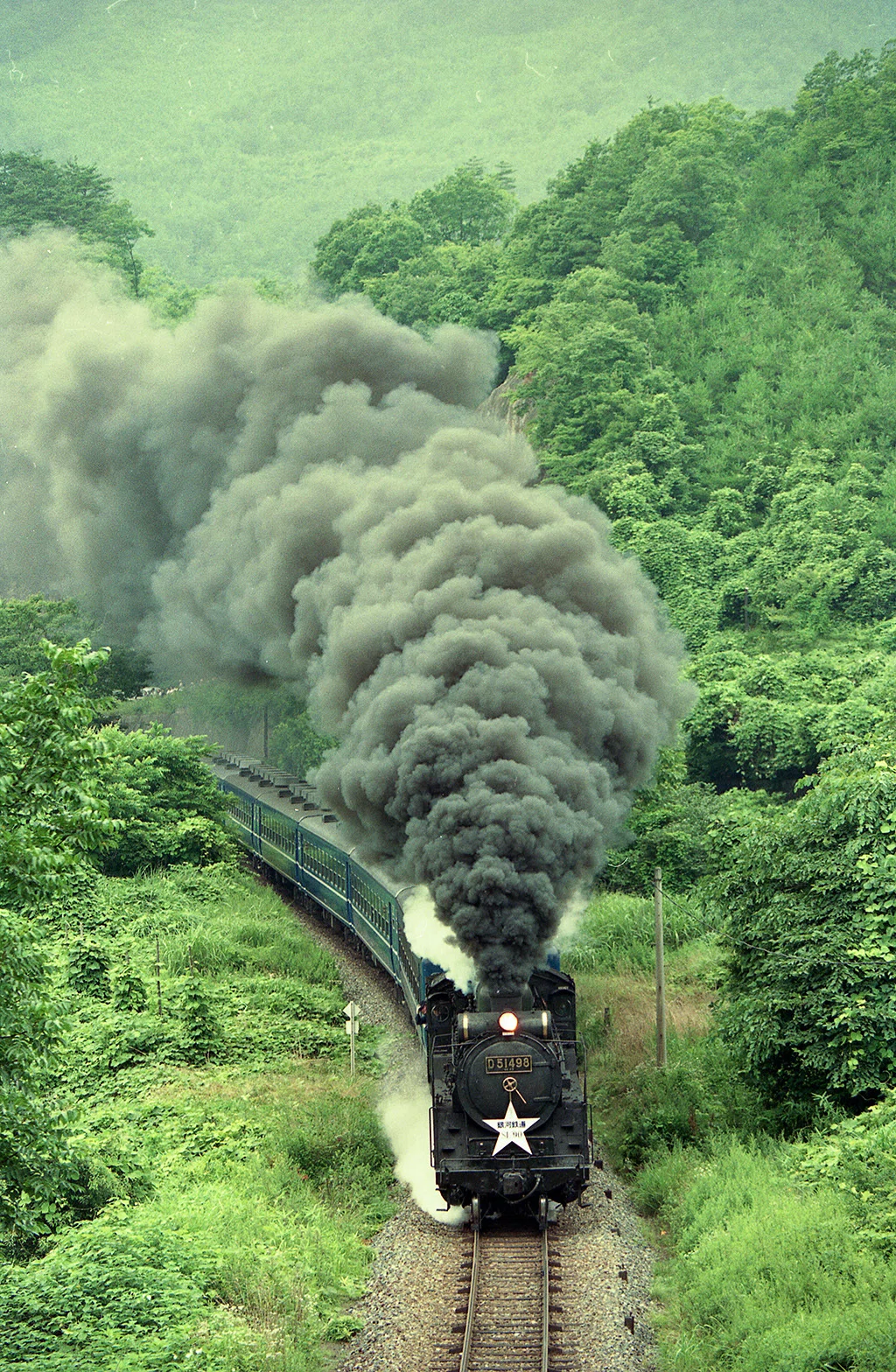 v095, 釜石線：ロマン銀河鉄道 SL90 （1990年）｜ひろやん