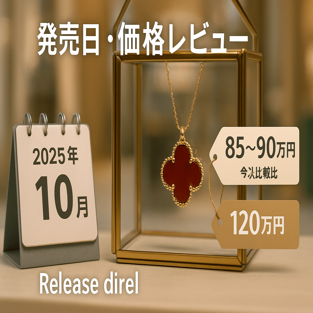 ヴァンクリーフ ホリデー 2025 徹底レビュー｜発売日・価格・モデル