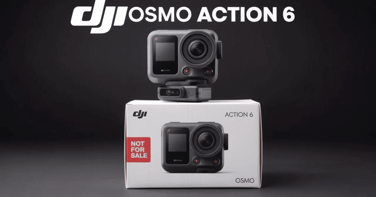 DJI Osmo Action 6：アクションカメラの新時代を切り開く