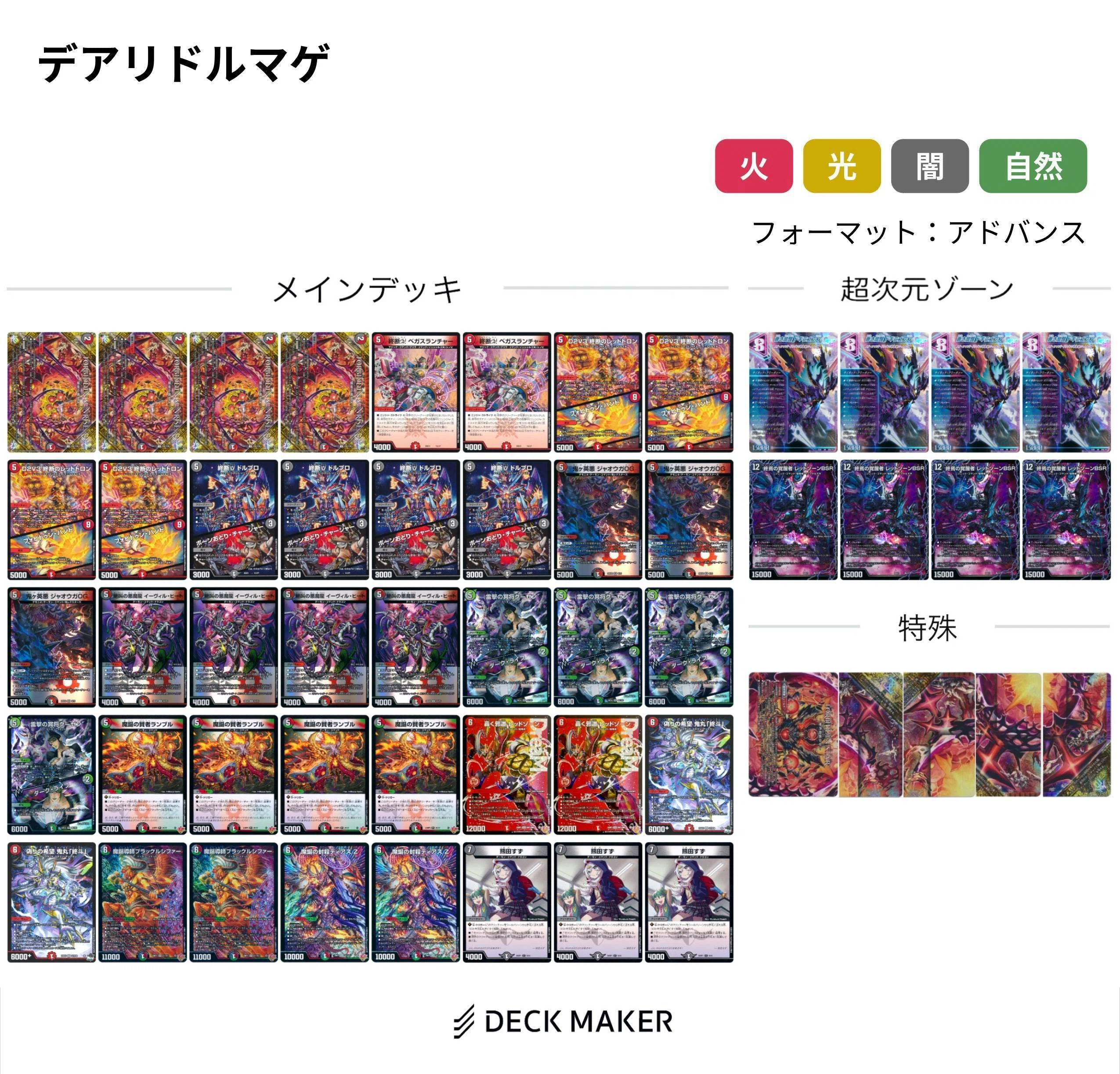 デアリドルマゲドン　47枚セット デアリドルマゲ｜バロバロム