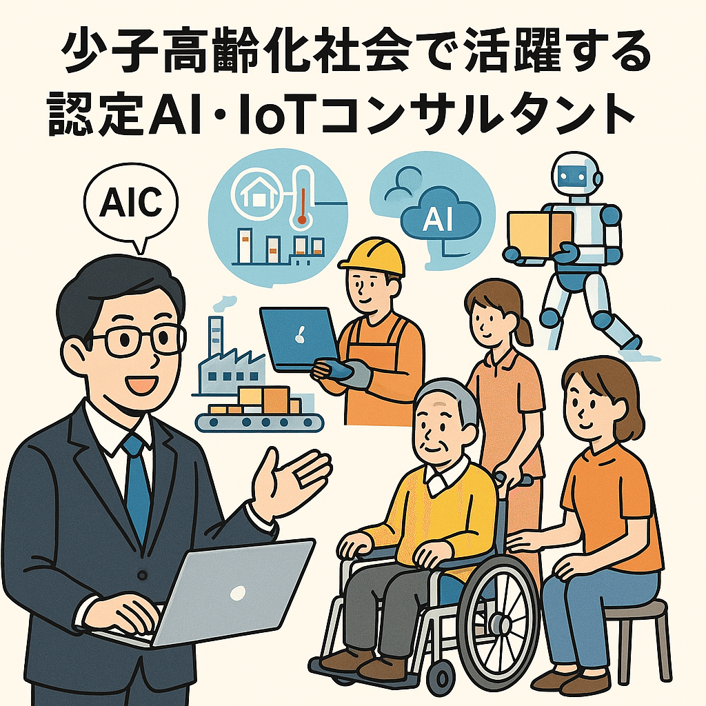 認定AI・IoTコンサルタント(AIC)―オンリーワンからNo.1へ、日本のDX ...