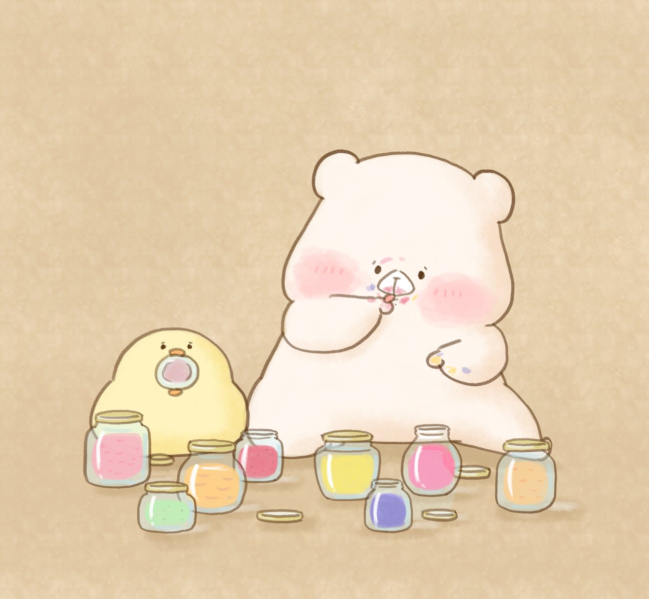 ともだちはくま やっぱりひよこちゃんはくまが好き！｜千秋Senshuu