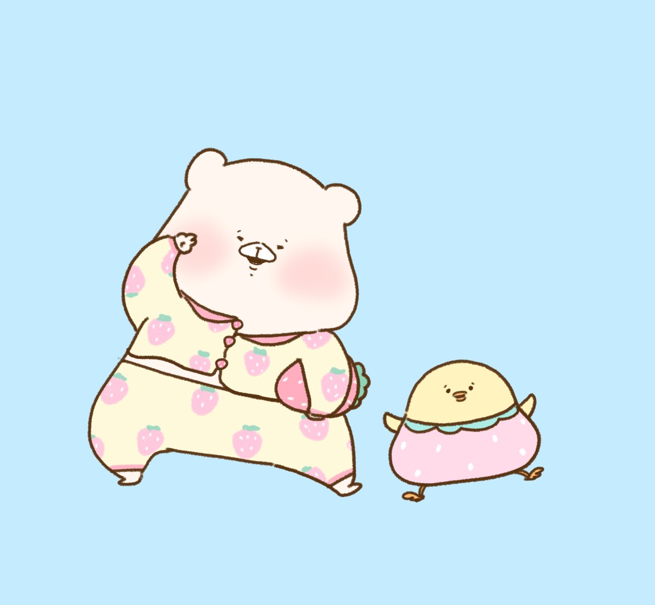 ともだちはくま やっぱりひよこちゃんはくまが好き！｜千秋Senshuu
