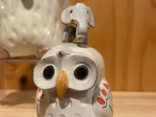 陶器でできた、タタラ作りの「アフリカの動物たち」｜渡辺 成美