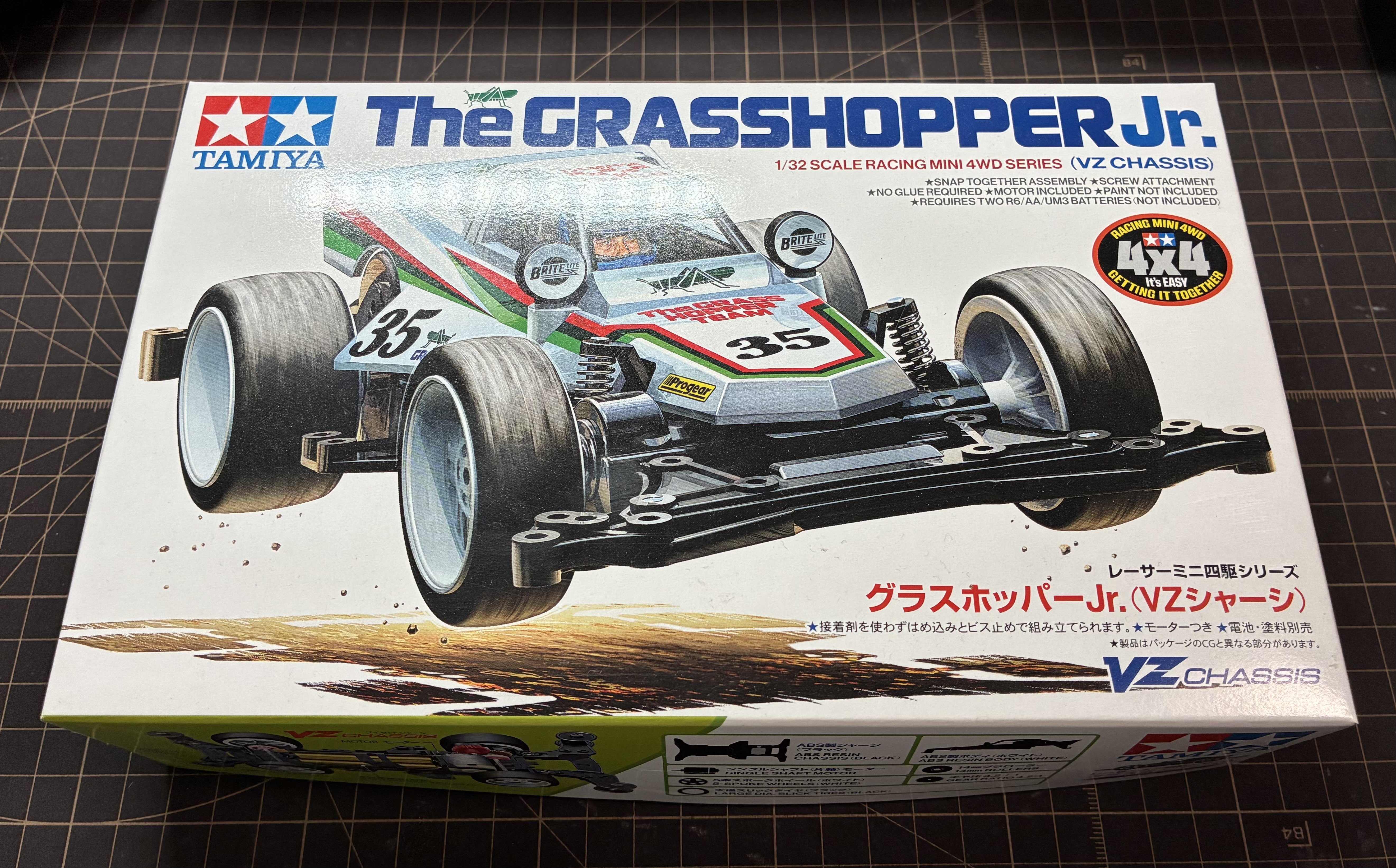 グラスホッパー BLOCKHEAD MOTORS タミヤ グラスホッパー
