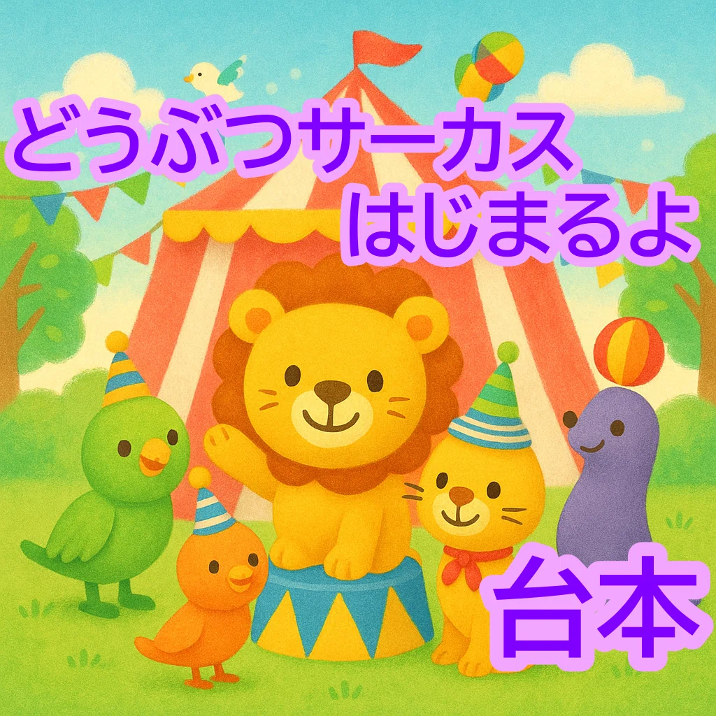 [Script for 3-4 year olds] 