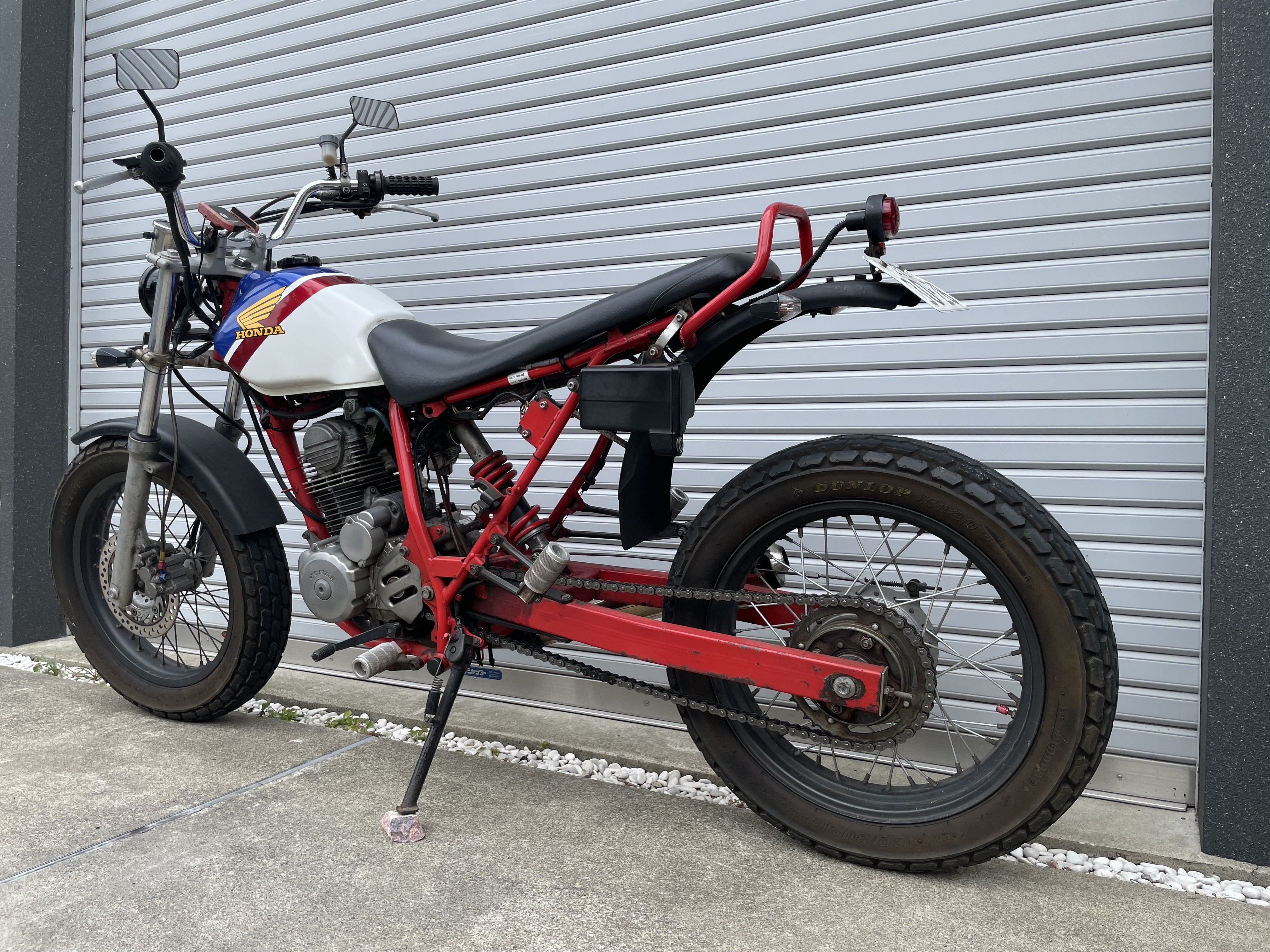 DIY保存版】HONDA FTR223をカスタムしてフラットトラッカー風にする全