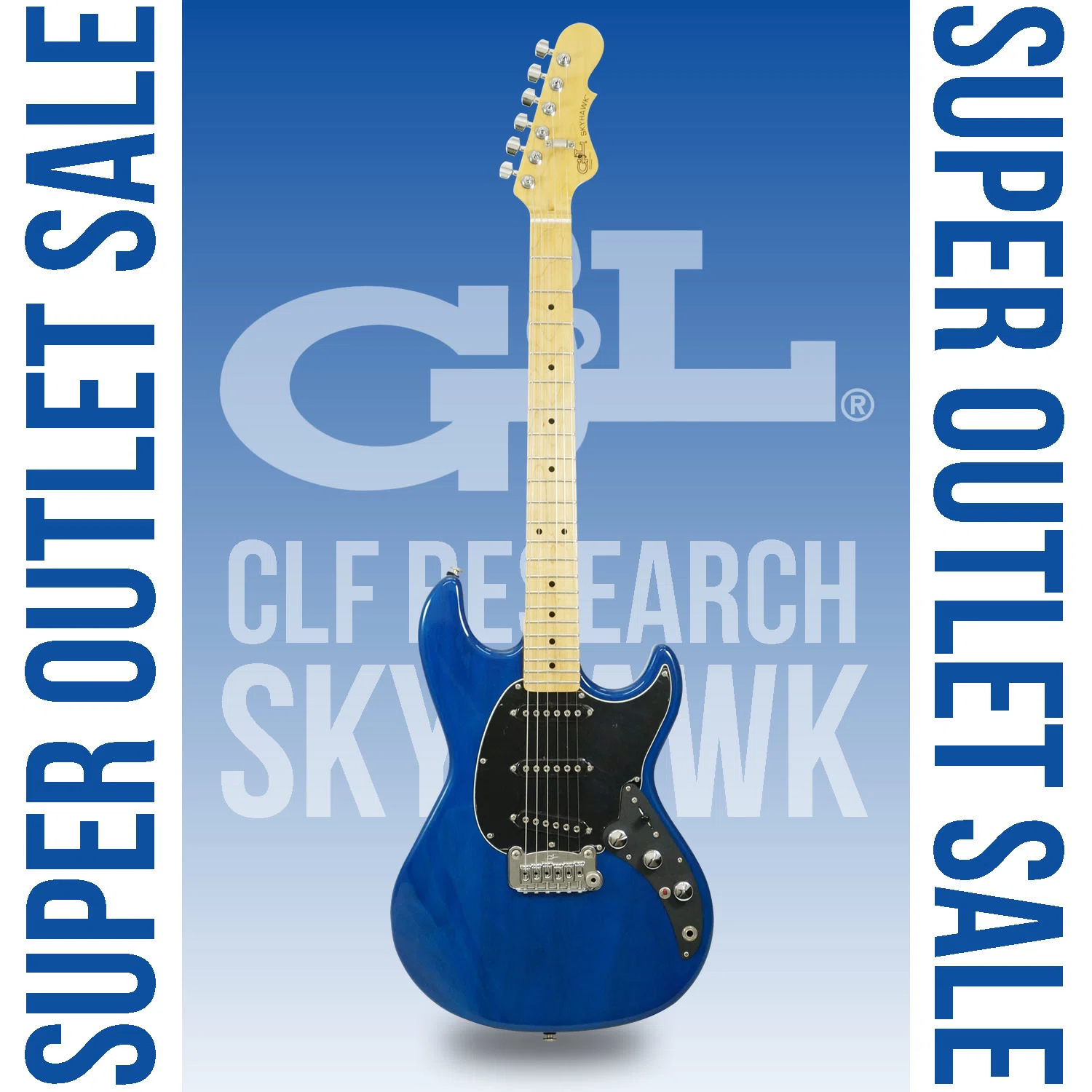 G&L祭り！USAメイドの「CLF Research SKYHAWK」がアウトレット超特価